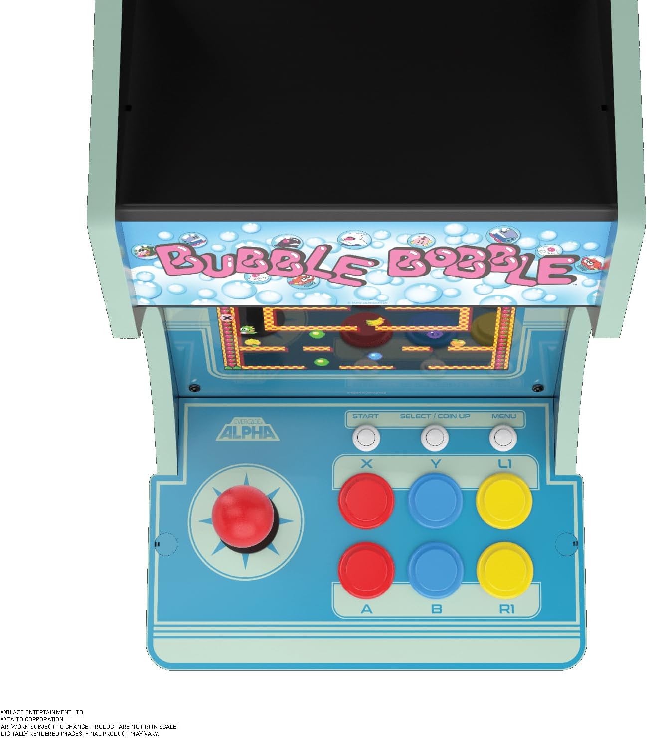 Detalle de Blaze Evercade Alpha Bartop-Spielkonsole