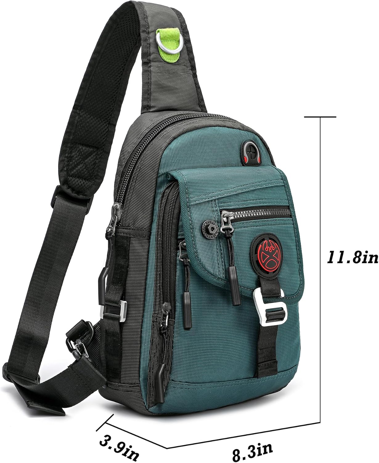 Thumbnail 6 de Nicgid Sling Bag Chest Shoulder Backpack: Lightweight, Water-Resistant Crossbody for Men and Women