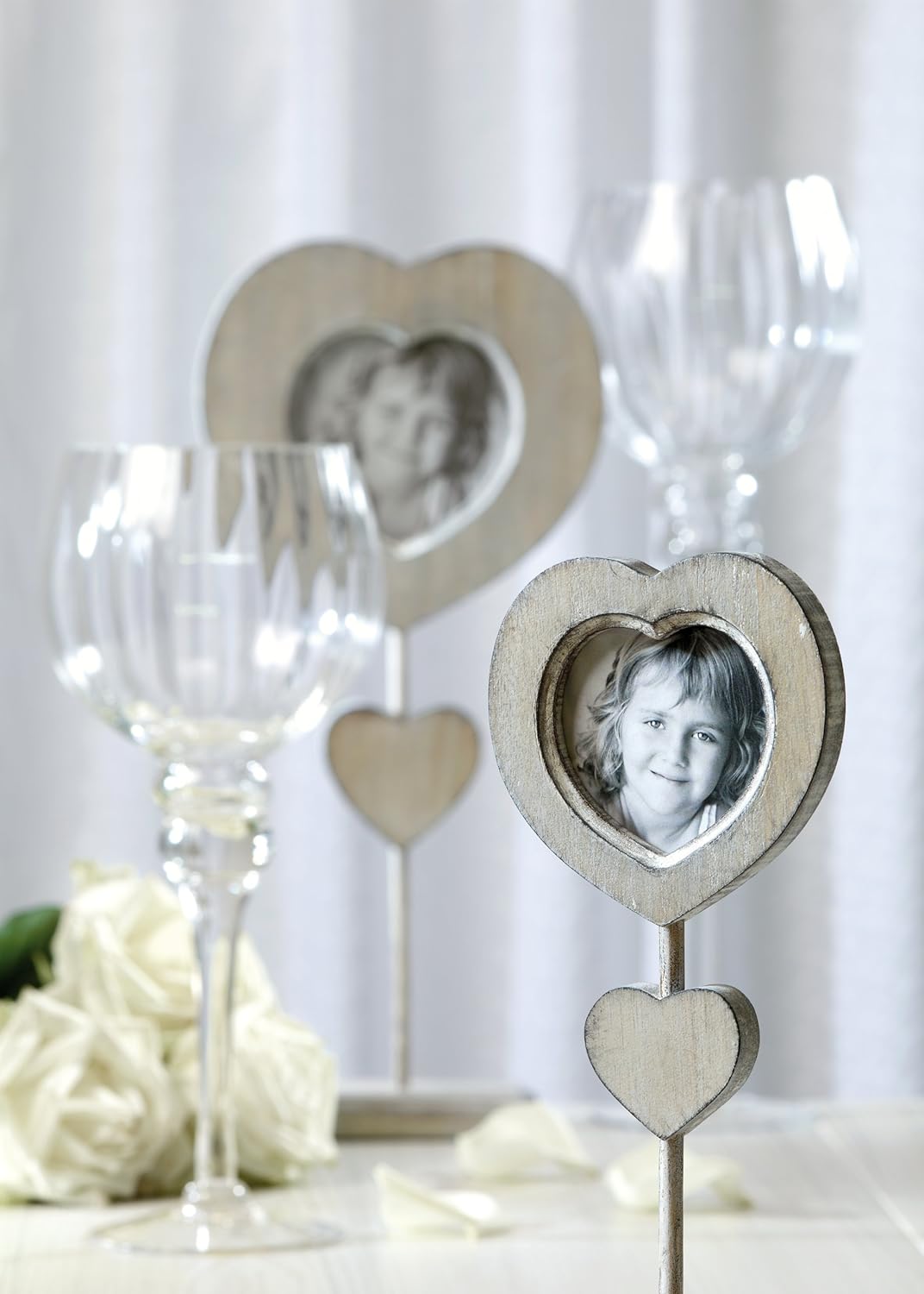 Thumbnail 5 de Walther Design Cadre Photo Le Coeur QH318P – cadre portrait marron 13 x 18 cm