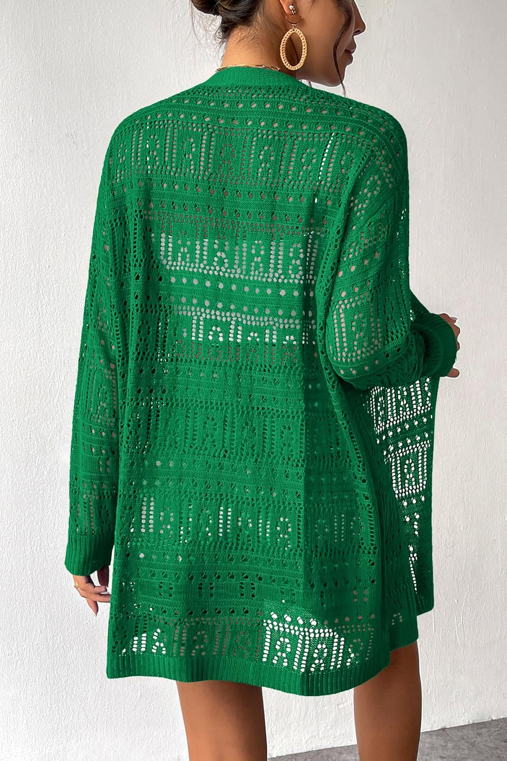 Thumbnail 2 de Zeagoo Women's 2026 Summer Crochet Cardigan: Lightweight Open-Front Kimono Cover-Up