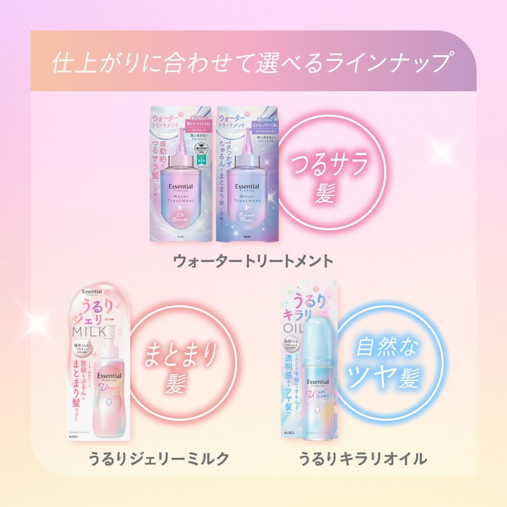 Thumbnail 6 de エッセンシャル プレミアム うるりジェリーミルク サンリオデザイン ヘアミルク 140ml