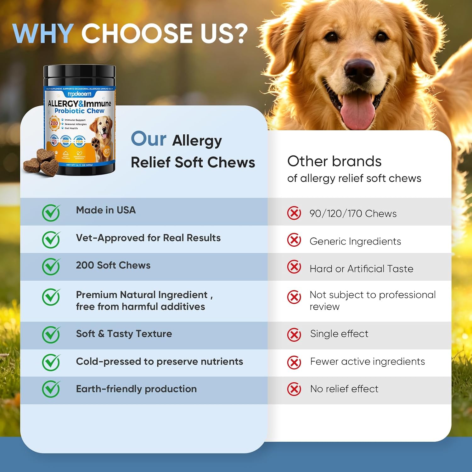 Thumbnail 1 de Dog Allergy Chews, 200-count