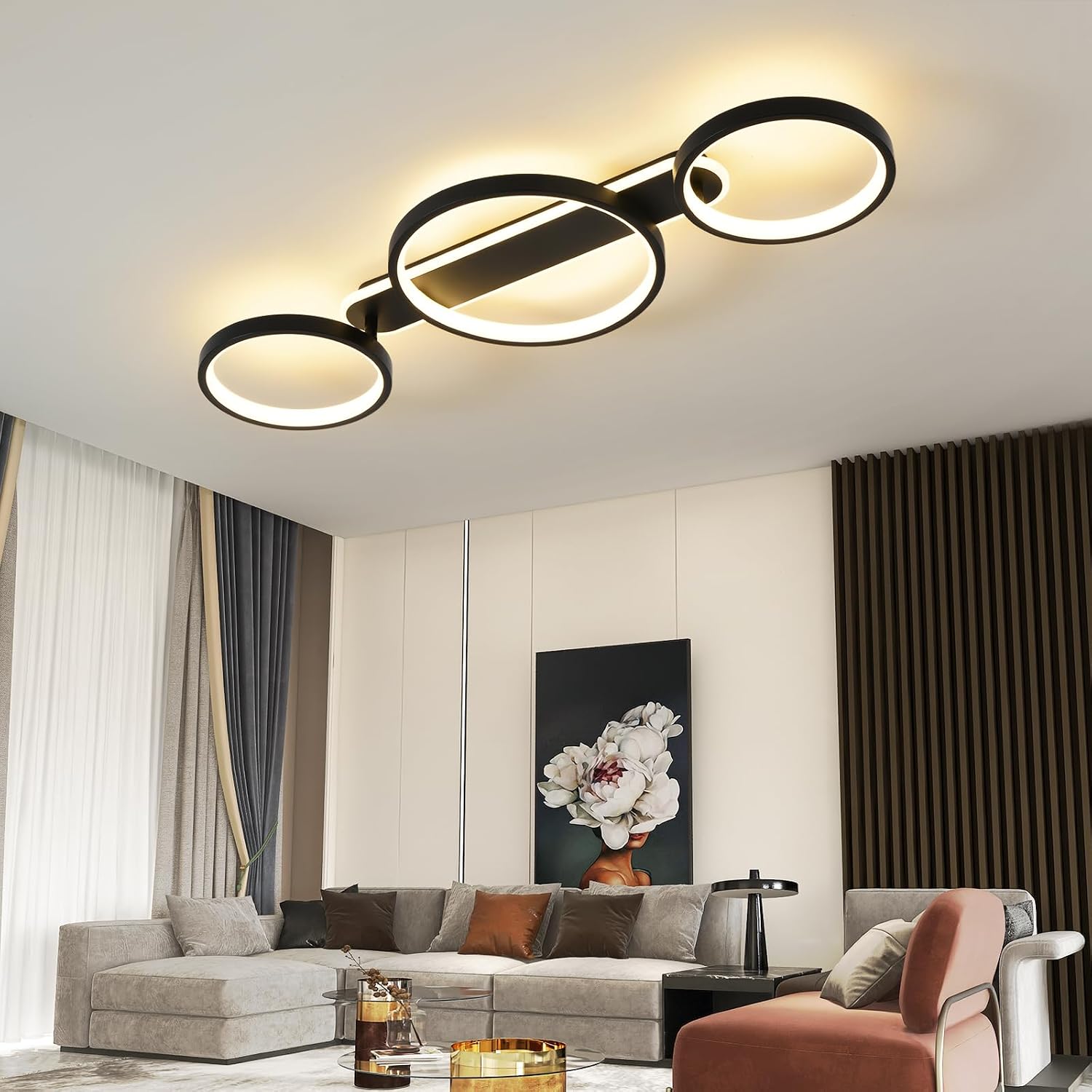 Detalle de MYCUL LED Deckenlampe 36W 78cm