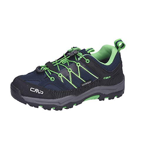 Detalle de CMP Kids Rigel Low Trekking Shoe WP: Scarpe da Trekking Basse Unisex-Bambini, Blu 30 EU