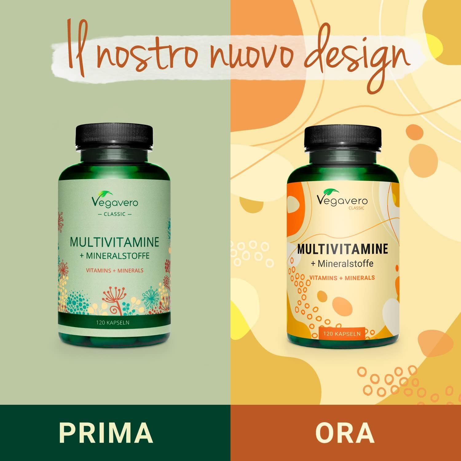 Thumbnail 1 de MULTIVITAMINICO Multiminerale Vegavero® – Senza additivi, vegan e di qualità tedesca