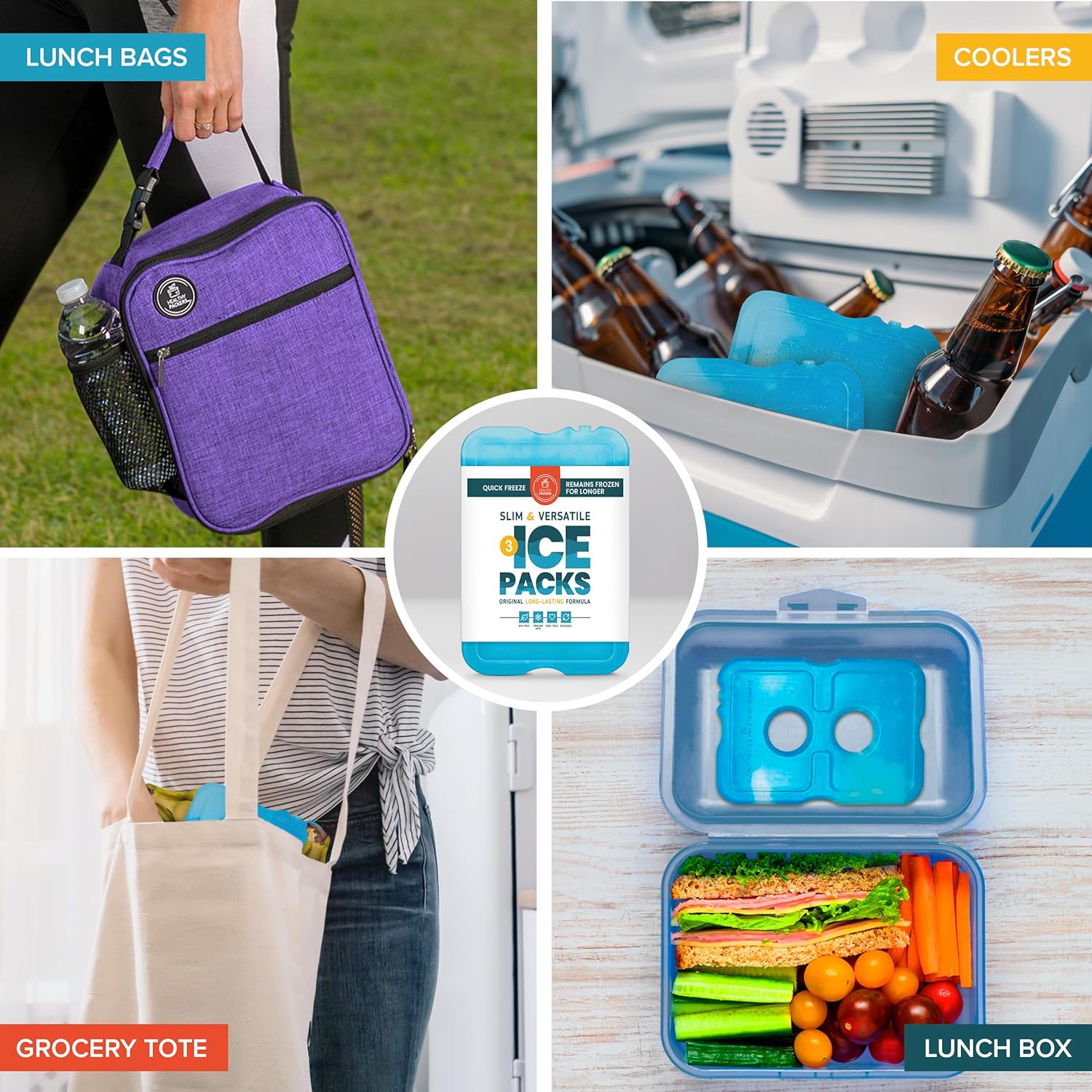 Detalle 2 de Healthy Packers Ice Packs 7 in