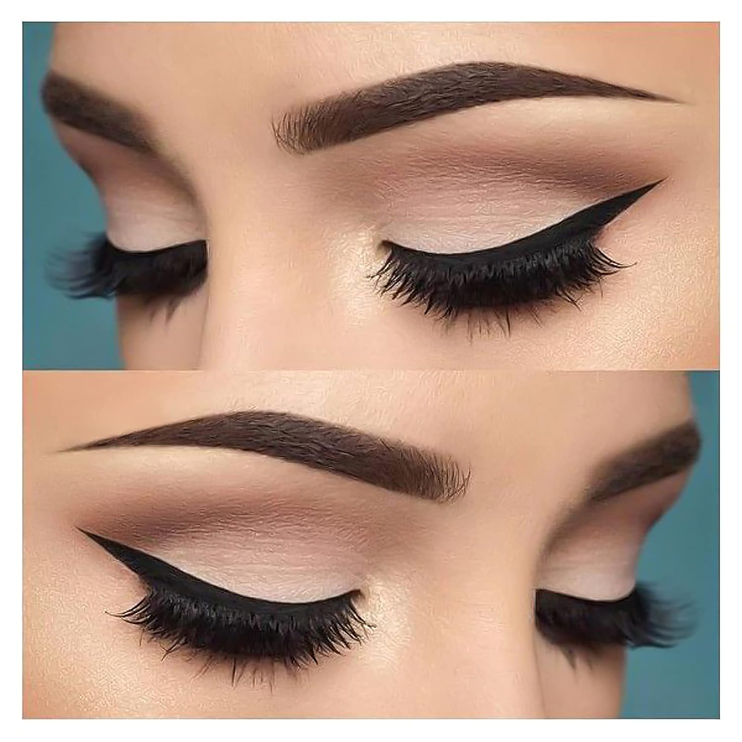 Detalle de Eyeliner Brush Fine Angled PRO Precision Gel Eye Liner Makeup Brush (E835) with Synthetic Bristles