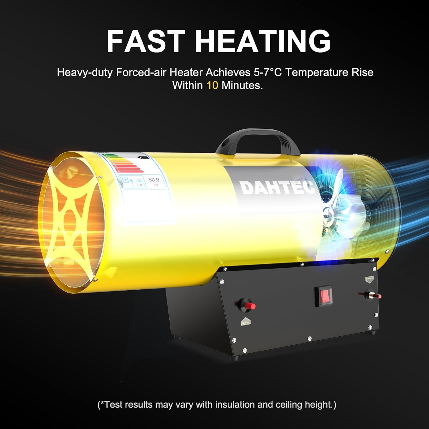Detalle 2 de DAHTEC 50kW Gas Heater
