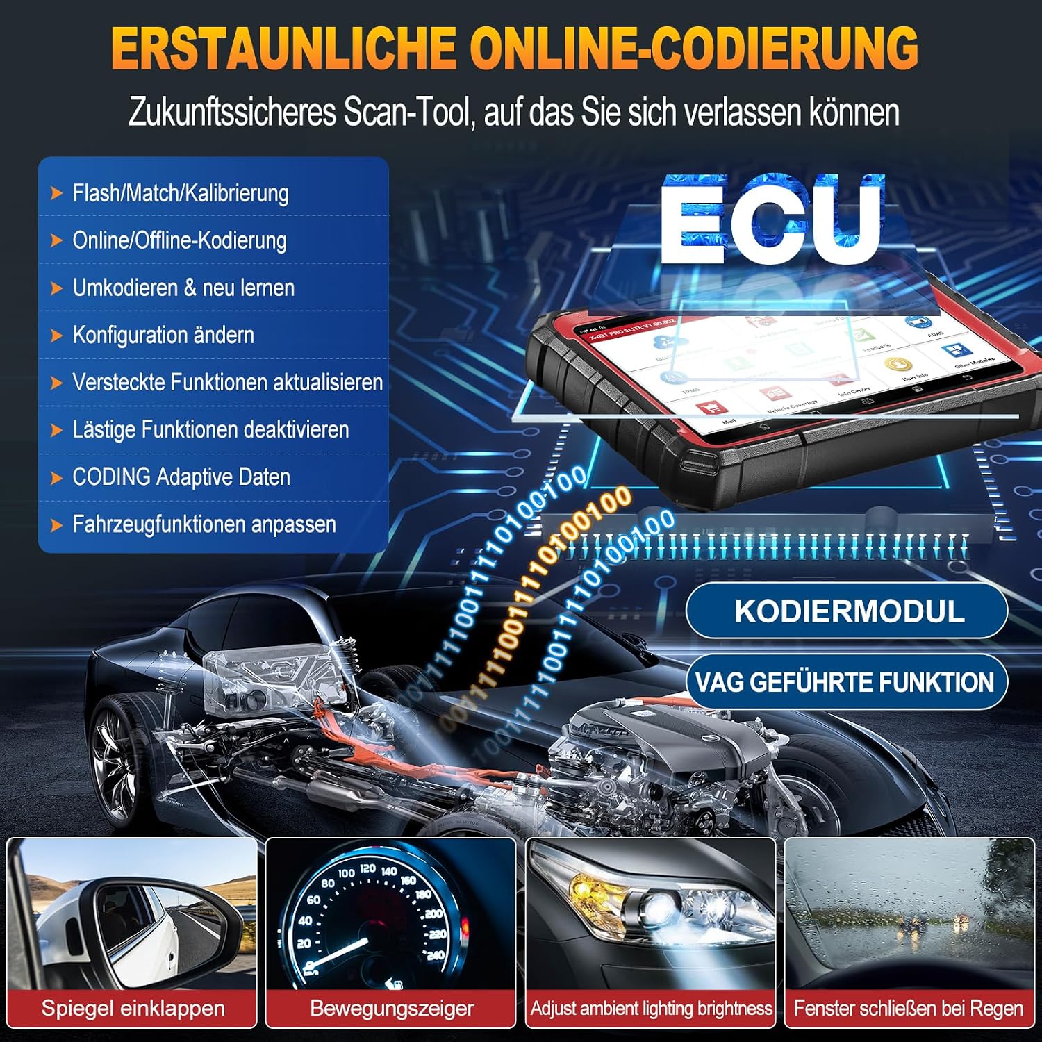Thumbnail 2 de LAUNCH X431 PRO Elite OBD2 Diagnosesystem
