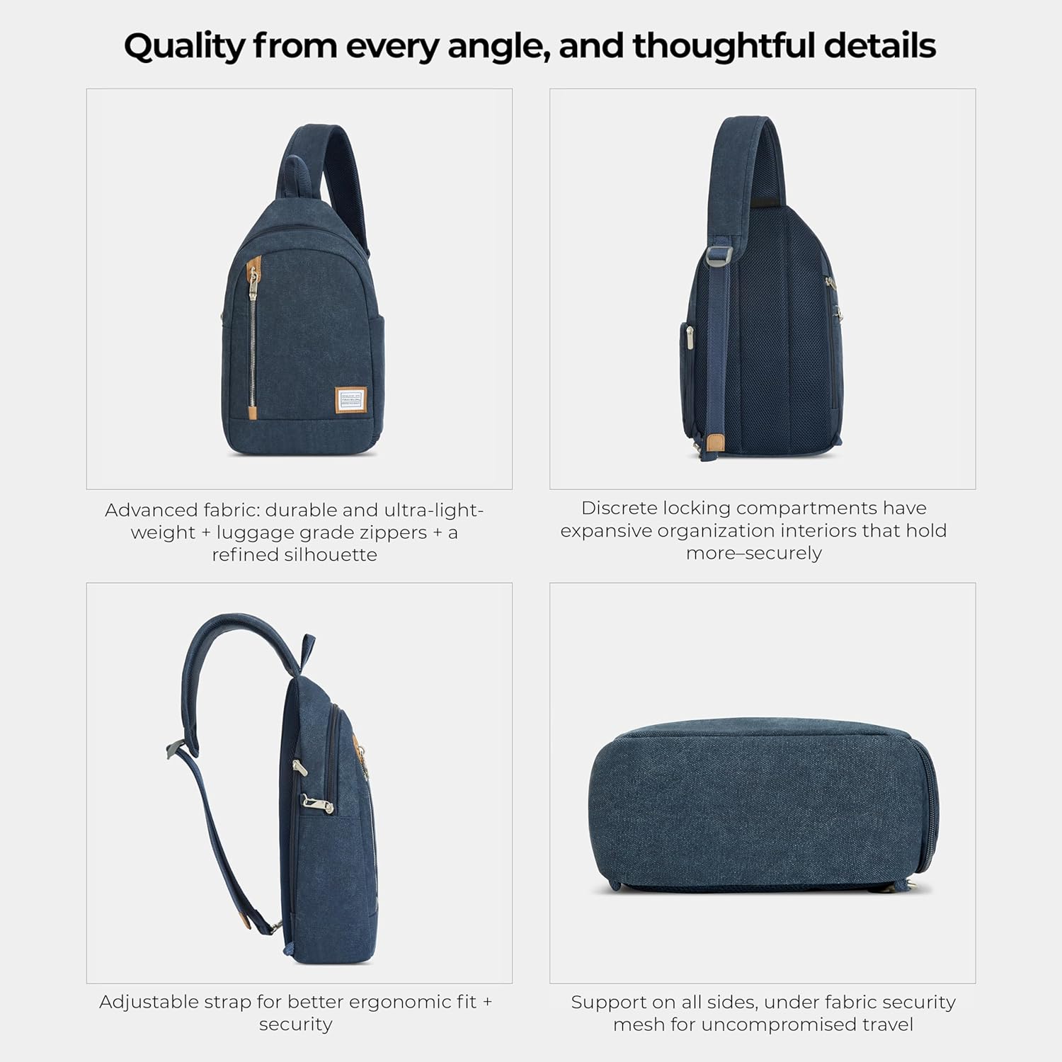 Detalle 2 de Travelon Anti-Theft Heritage Sling