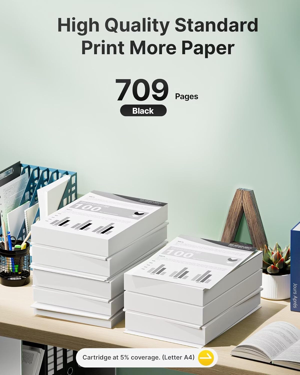 Thumbnail 1 de HP 64XL Black Ink Cartridge 2-Pack 🖨