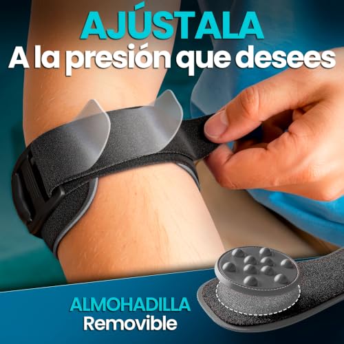 Thumbnail 6 de NativoDex Codera Epicondilitis: Brazalete y Cincha para Hombre y Mujer