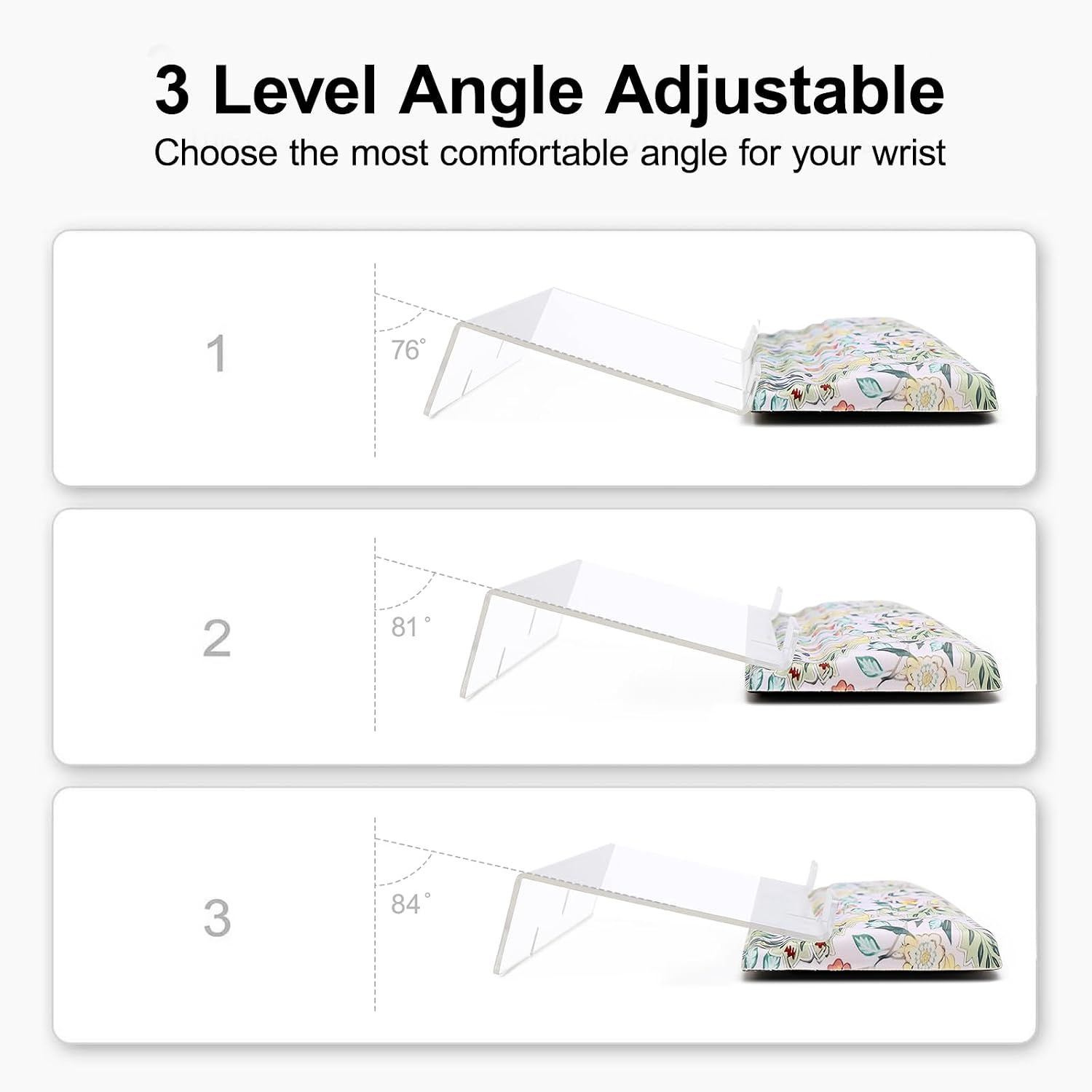 Detalle de MEGREZ Keyboard Stand with Acrylic Riser