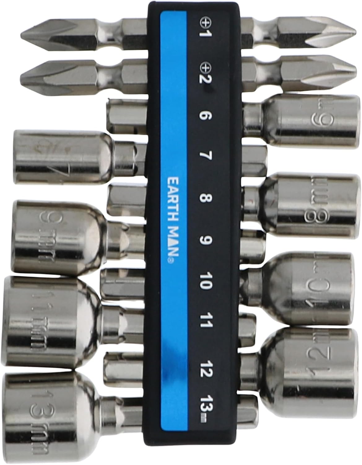 Detalle de 高儀 EARTH MAN DB-24A 電動ドライバー用ソケット&ビットセット 10pcs・磁石入りビット付き