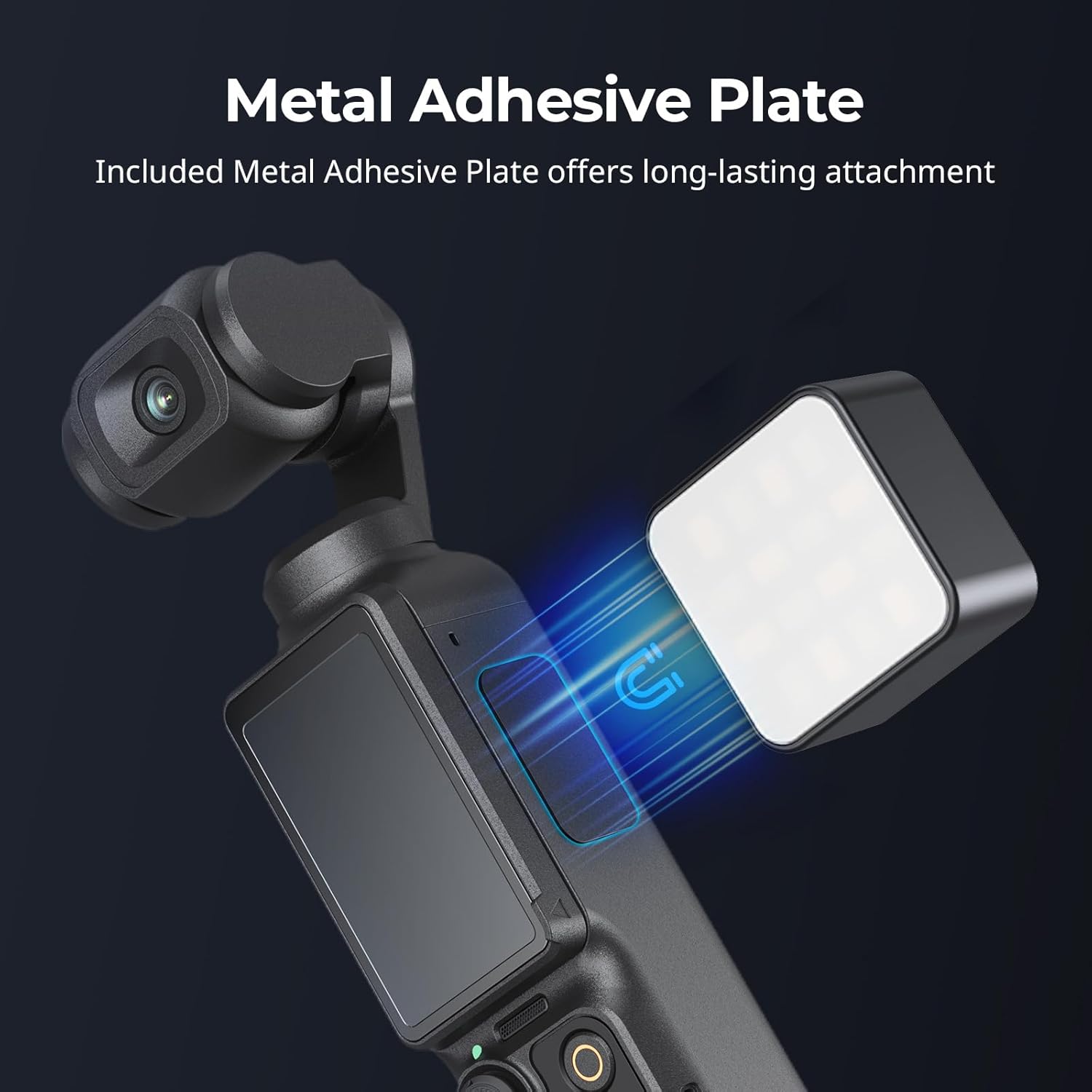 Thumbnail 5 de SmallRig 5446B Mini Lampe LED Magnétique pour Caméras d’action — éclairage fiable et portable