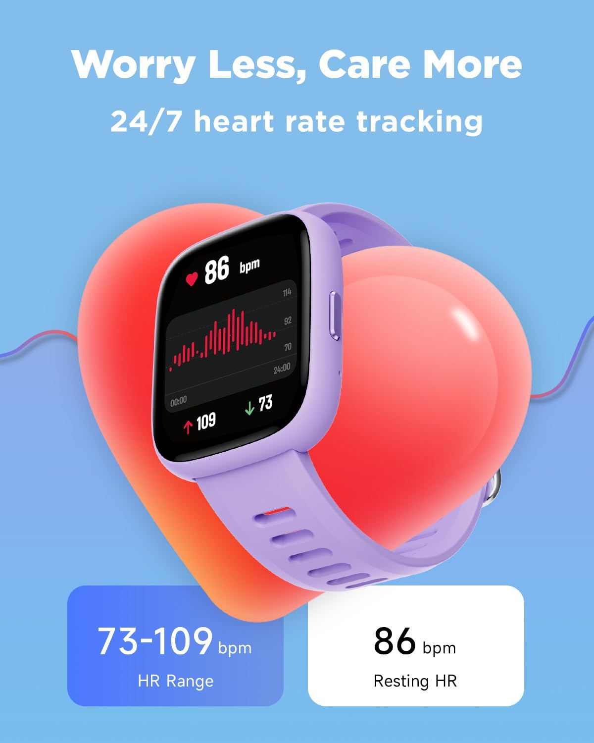 Thumbnail 4 de BIGGERFIVE BRAVE 2 Kids Smart Watch 1.8"