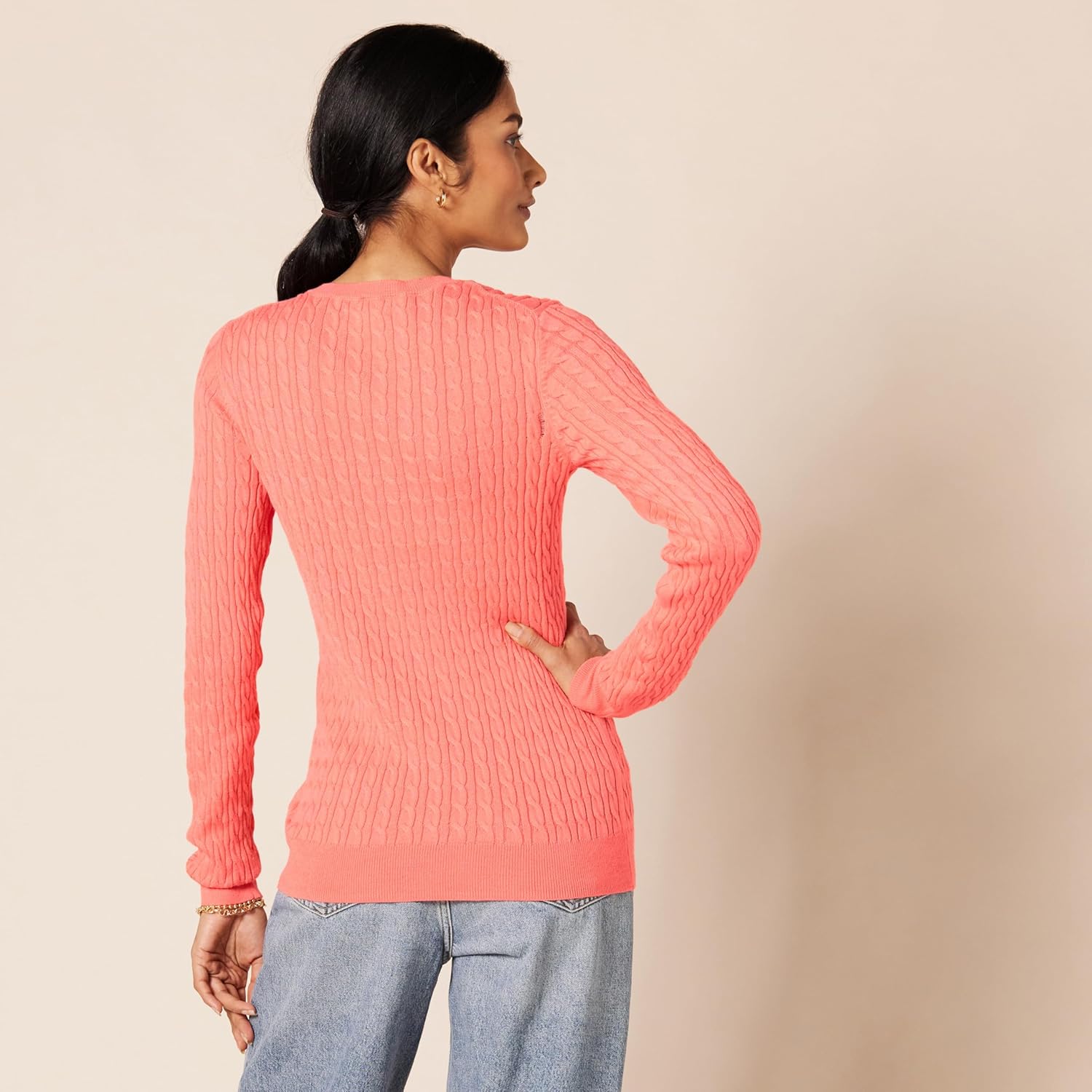 Thumbnail 1 de Amazon Essentials Langarm-Pullover mit Zopf