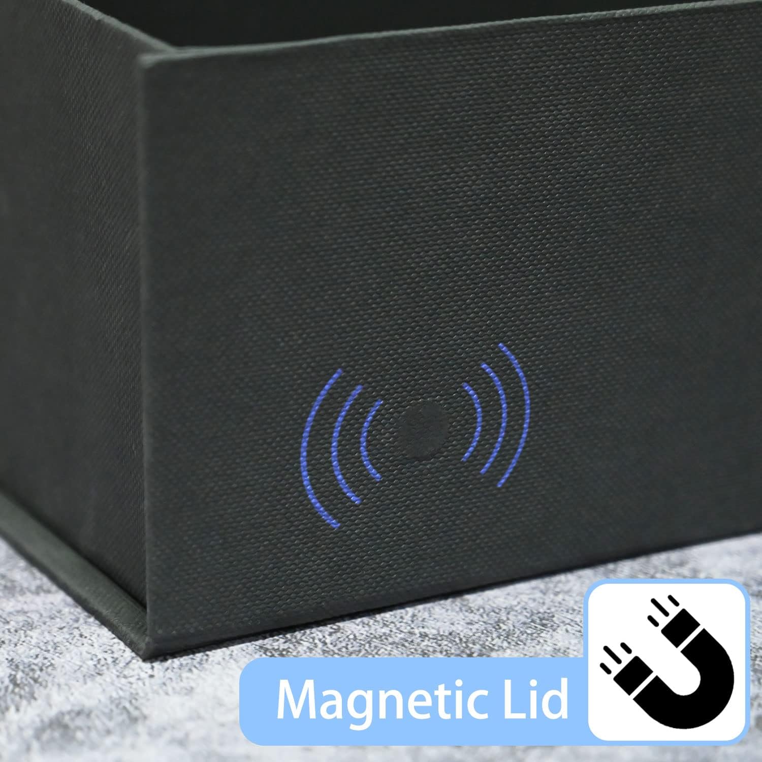 Thumbnail 3 de LIFELUM 13.5''x10''x4'' Large Magnetic Gift Box – Black