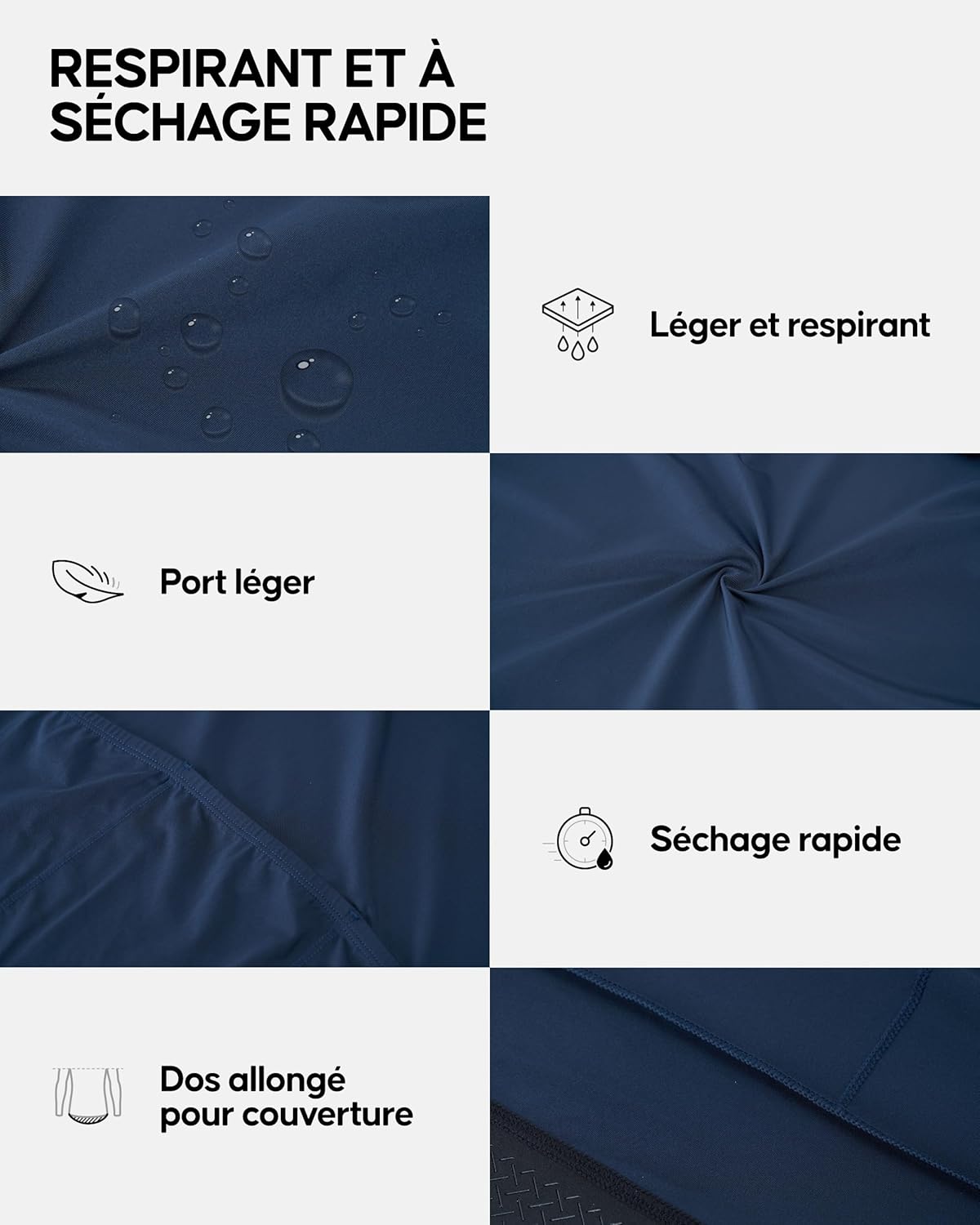 Thumbnail 2 de Danish Endurance maillot cyclisme manches courtes homme – respirant et léger, coupe ajustée