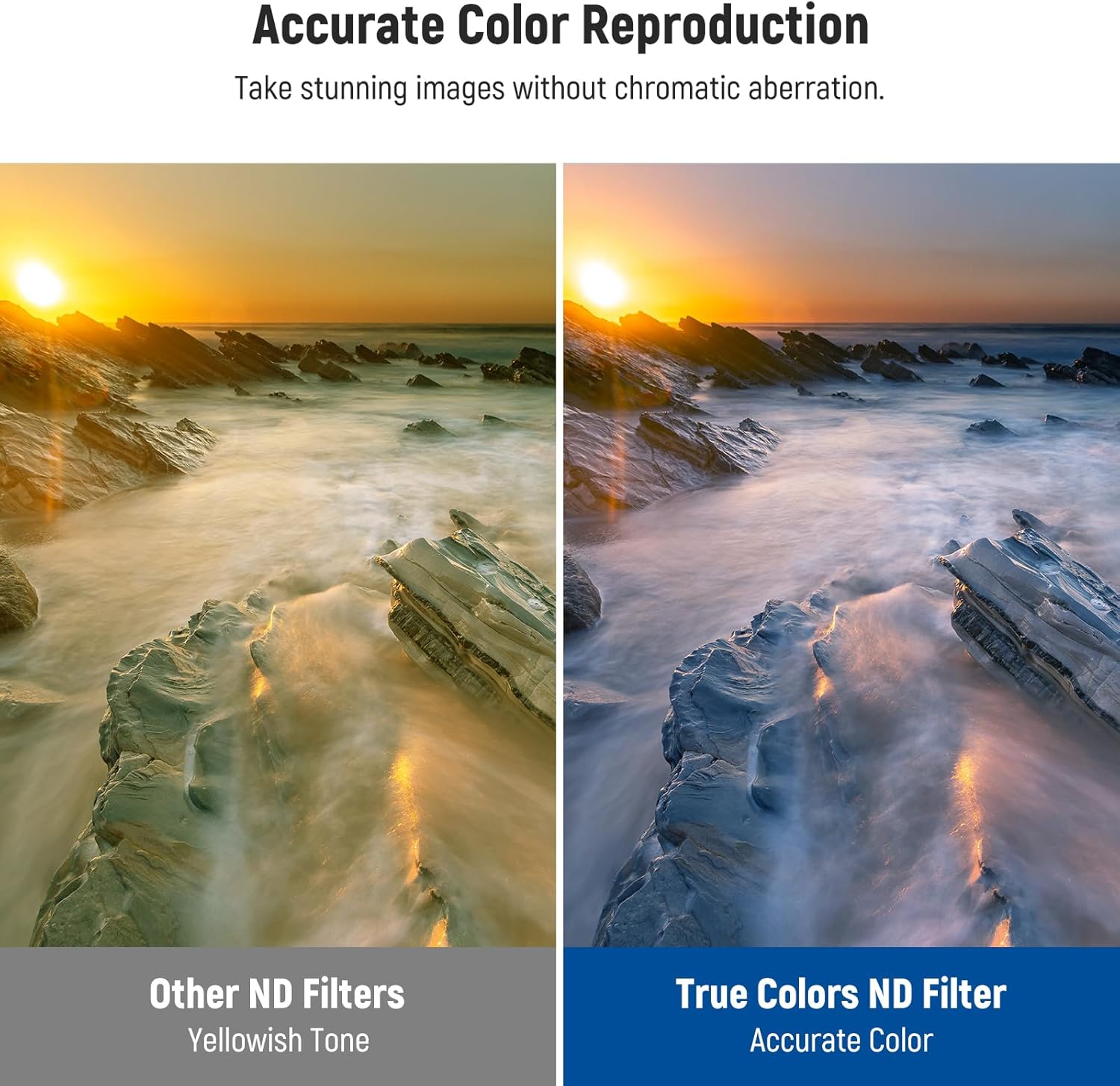 Thumbnail 3 de NEEWER HD True Colors 49 mm Variabler ND-Filter ND2–512 (ND2–ND32) + magnetischer ND32 (VND, stapelbar)