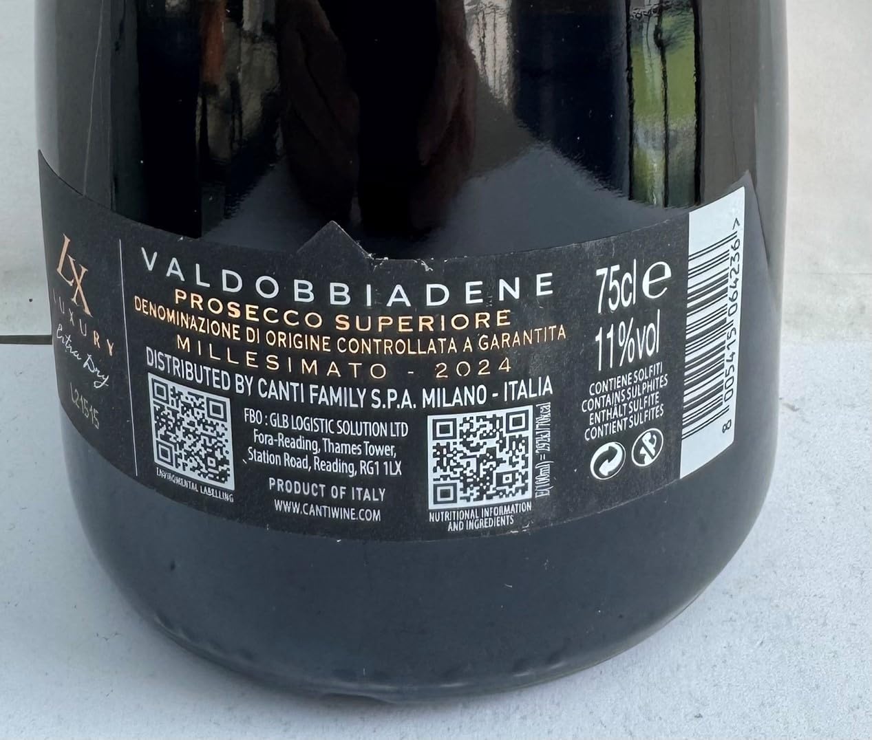 Detalle 2 de Canti Valdobbiadene Prosecco 750 ml