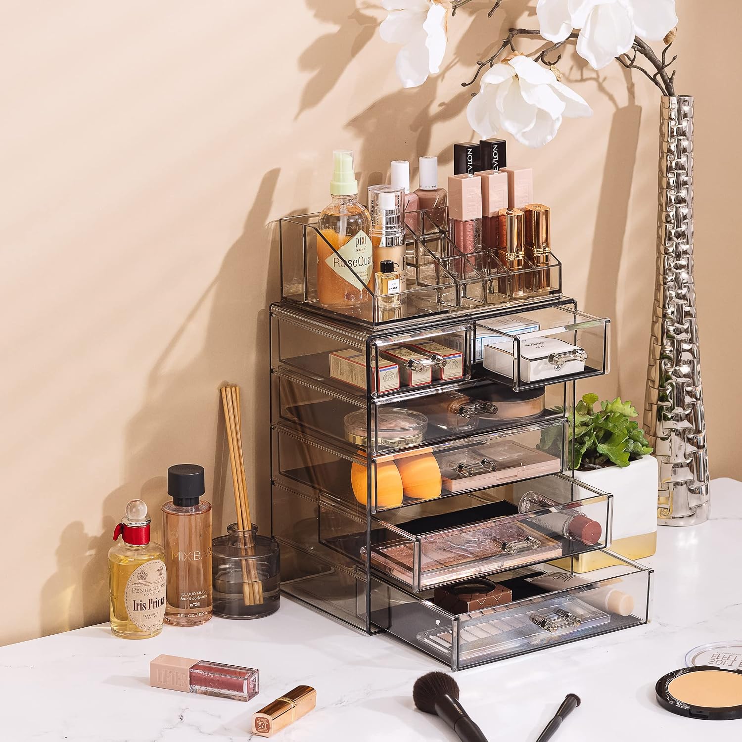 Thumbnail 4 de Sorbus Acrylic Makeup Organizer Set 6-Drawer