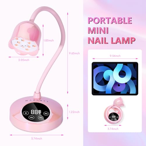 Thumbnail 7 de Makartt UV Nail Lamp Rechargeable 4-timer โณ๐