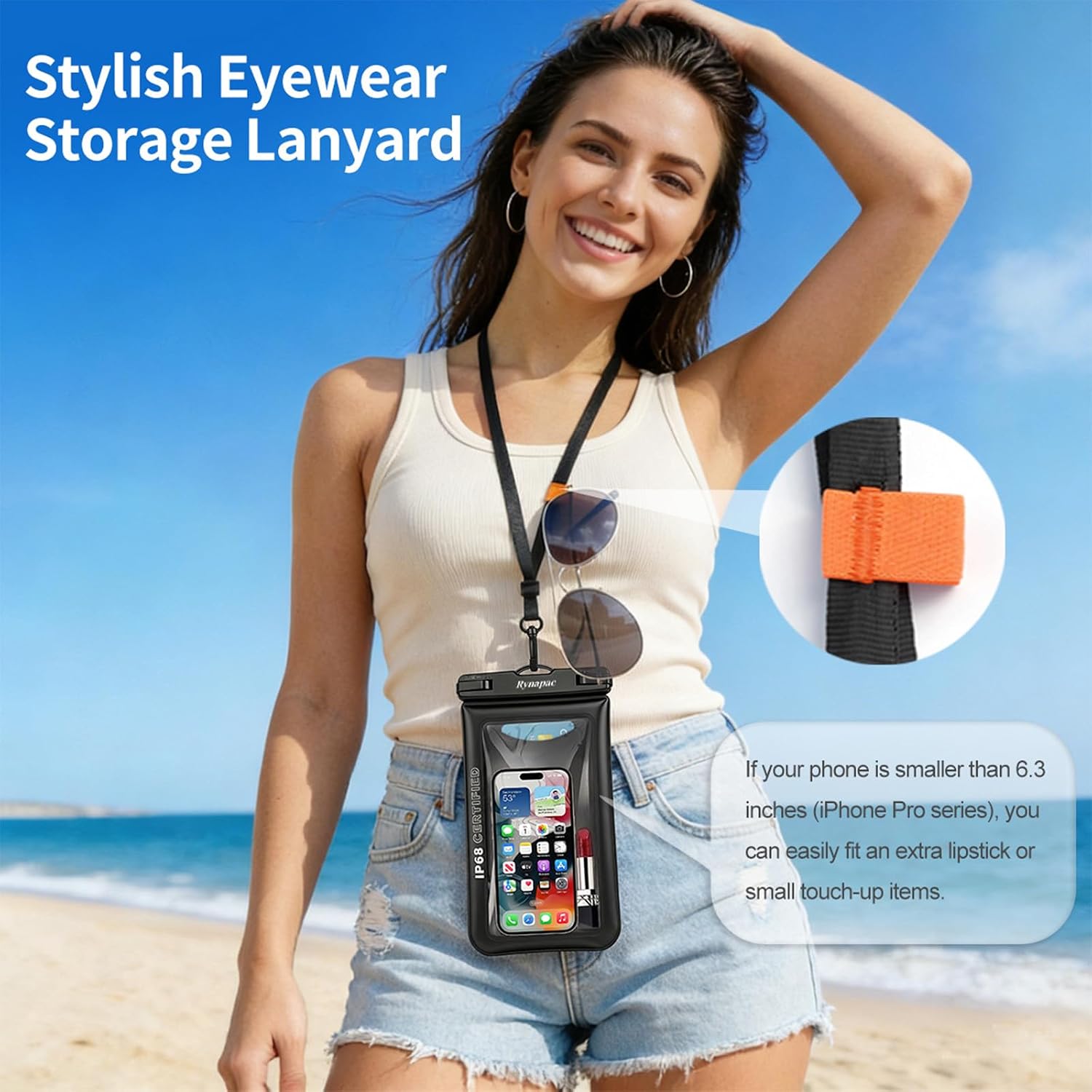 Detalle 2 de Waterproof Phone Pouch, up to 9.0 inches