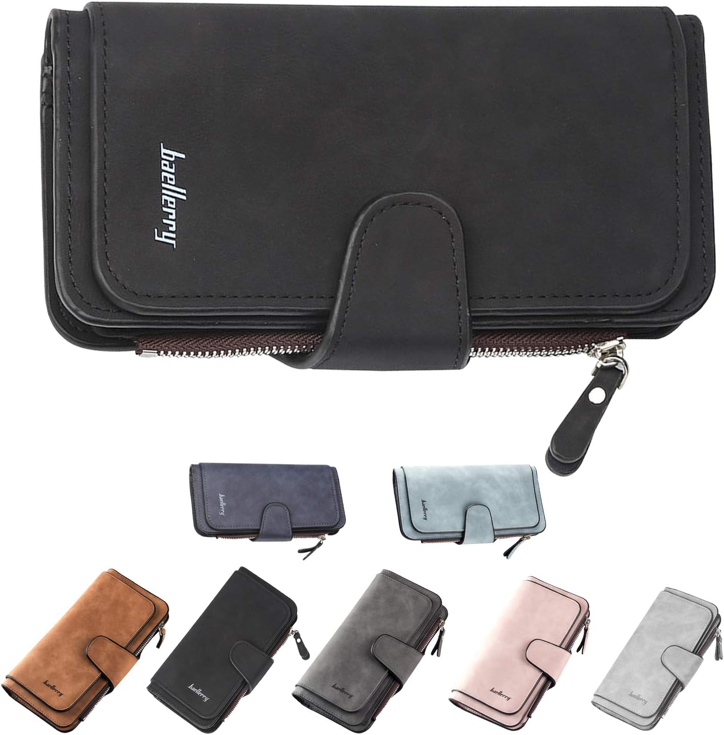 Thumbnail 5 de ZhengYue Ladies Purse vegan tri‑fold wallet – large