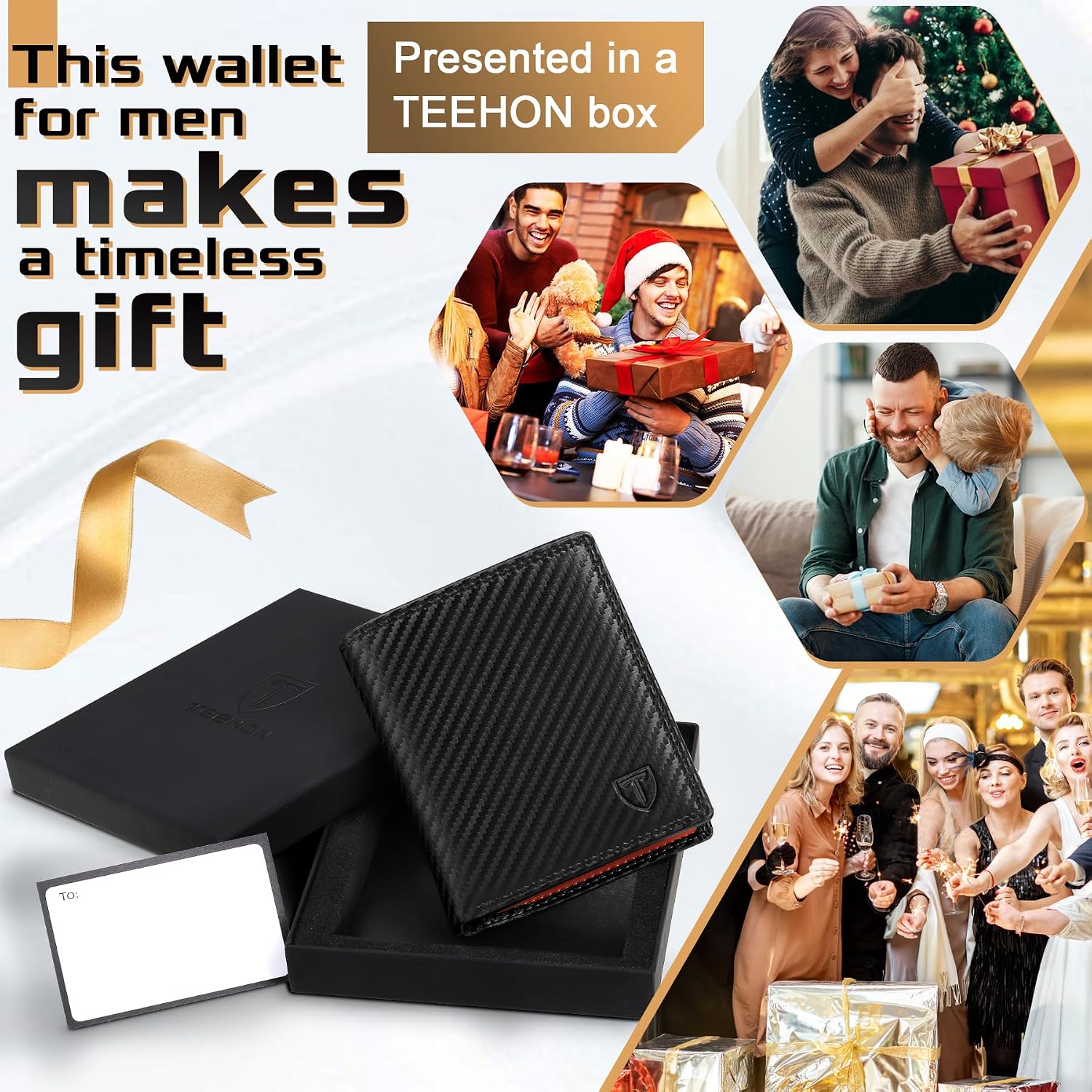 Thumbnail 6 de TEEHON RFID Blocking Wallet 12.5 cm