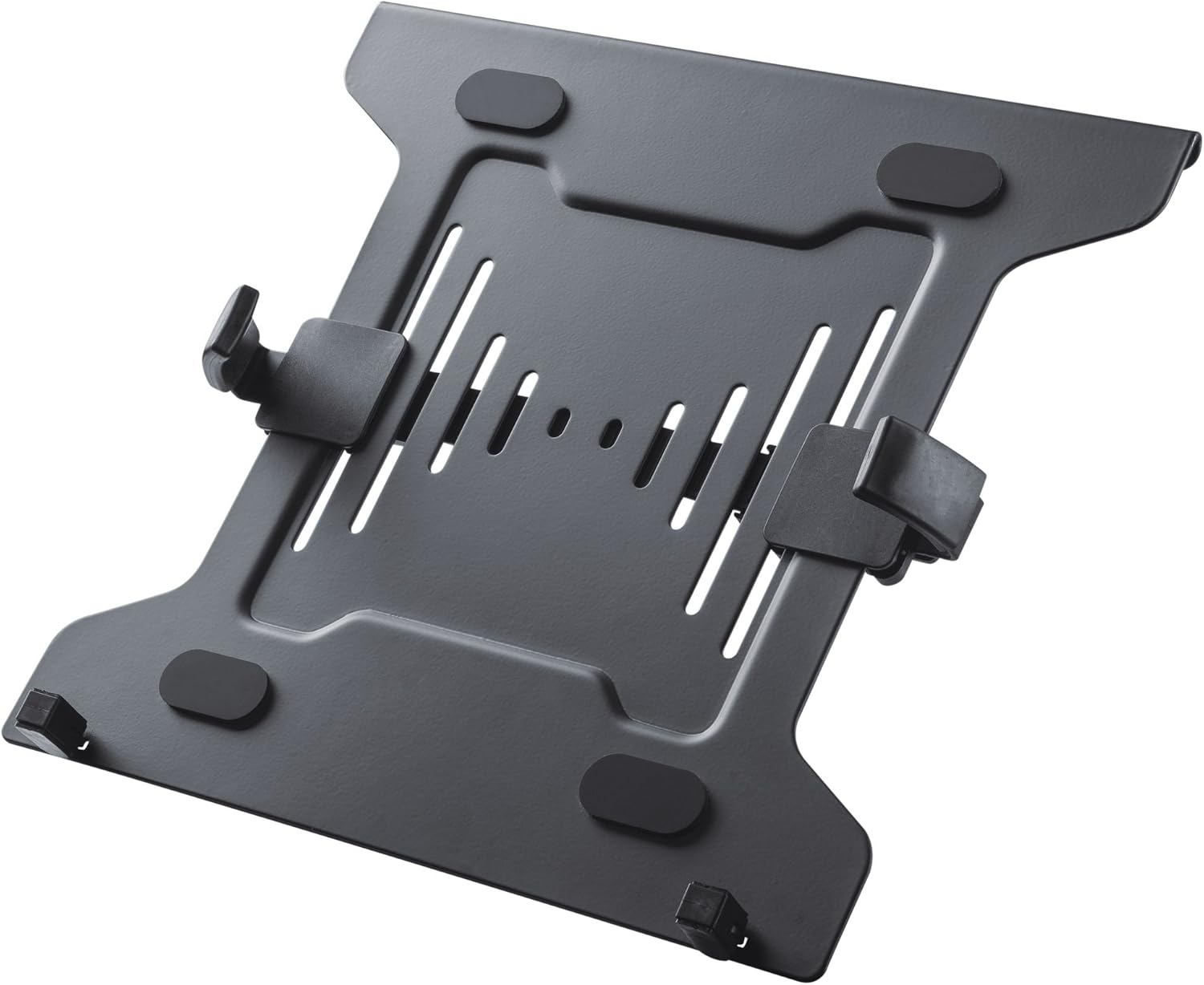 Detalle de PureMounts Adapt-NB Plaque Adaptateur VESA Universel pour Laptop—75x75/100x100, Noir