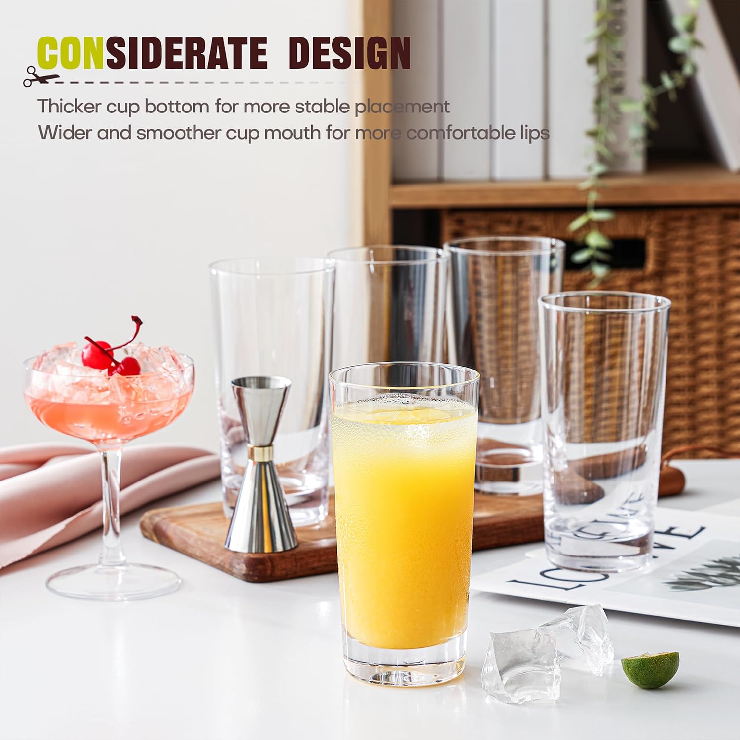 Detalle de Highball Glasses Set of 6