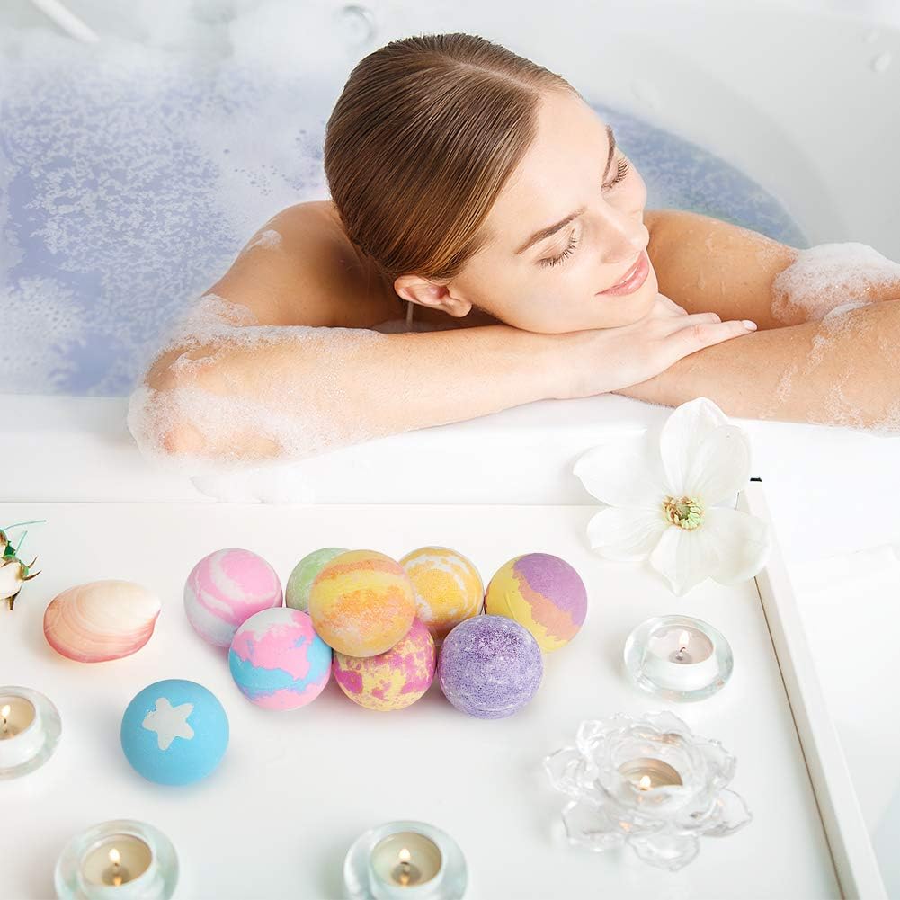 Thumbnail 5 de efloral 12pcs Bath Bombs Gift Set 4.2oz Bath Bombs