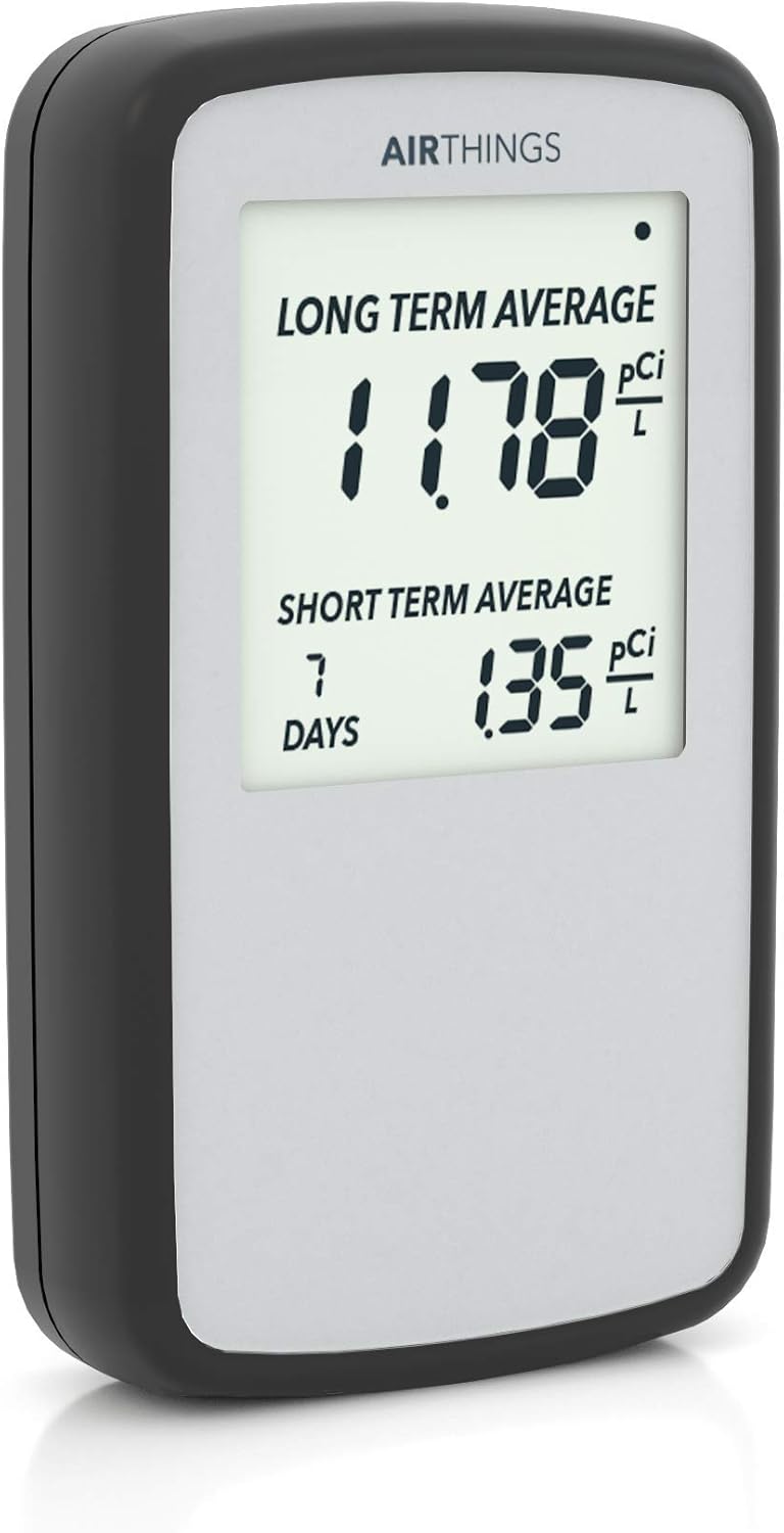 Detalle de Airthings Corentium Home Radon Detector 223, pCi/L