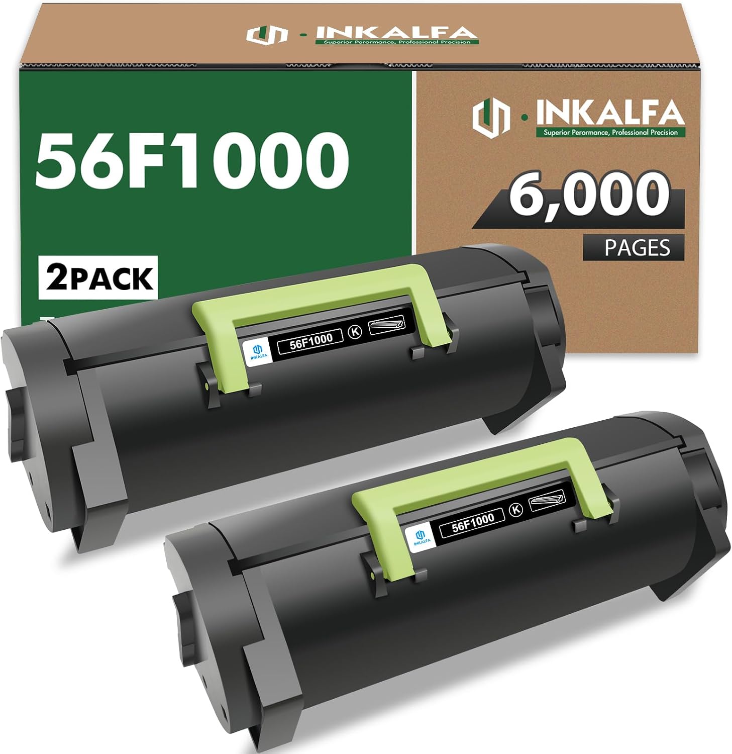 Detalle de 56F1000 Black Toner Cartridge