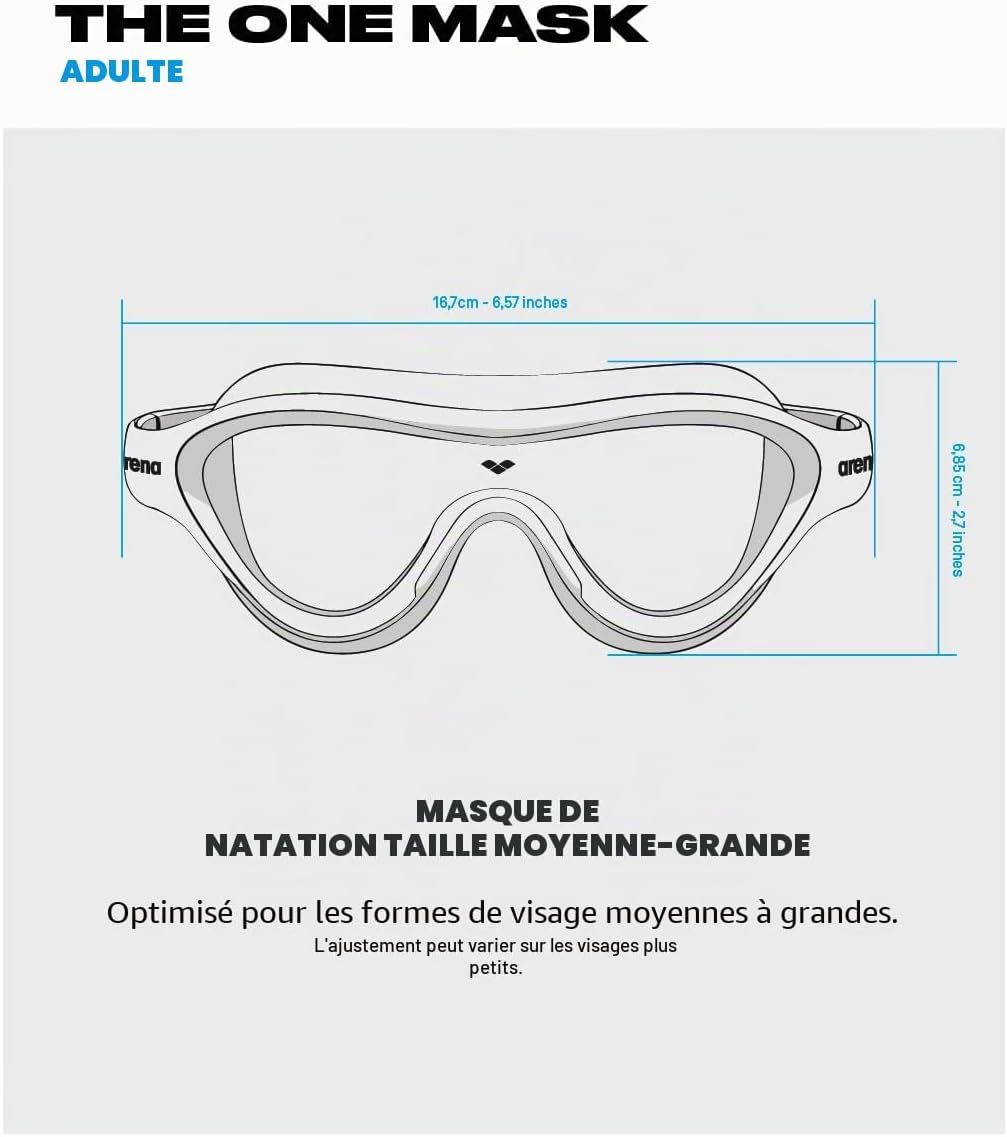 Detalle de The One Mask - Lunettes de Natation Adultes