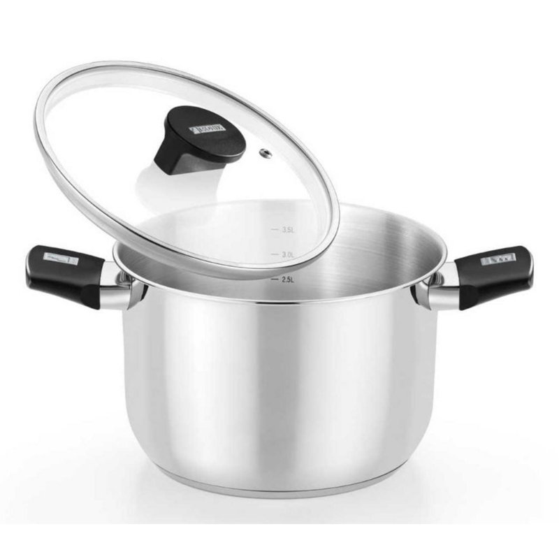 Detalle 2 de Monix M240226 Olla acero inox 8 L 26 cm