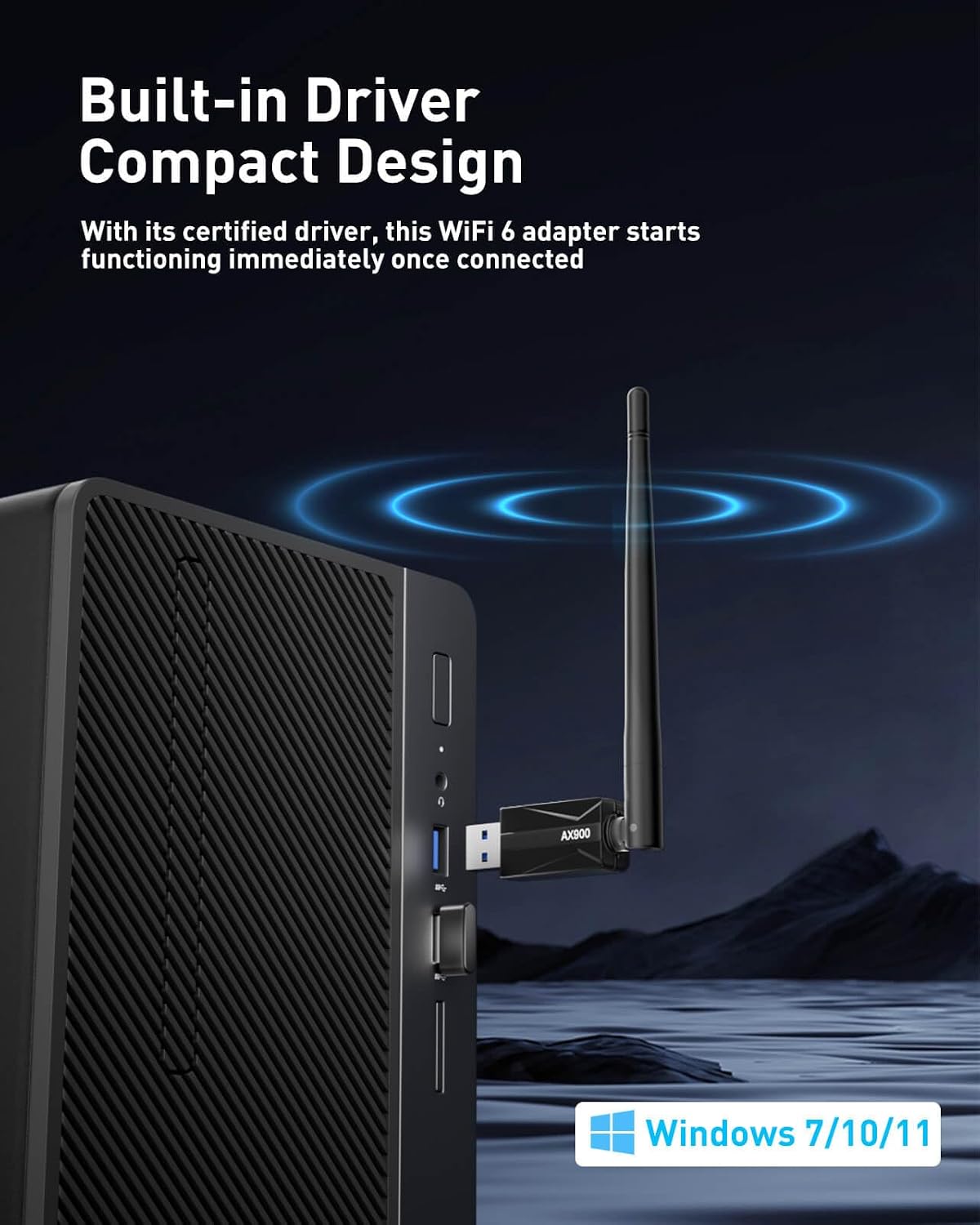 Thumbnail 5 de LIVINGTHING AX900 900 Mbps USB WiFi Adapter