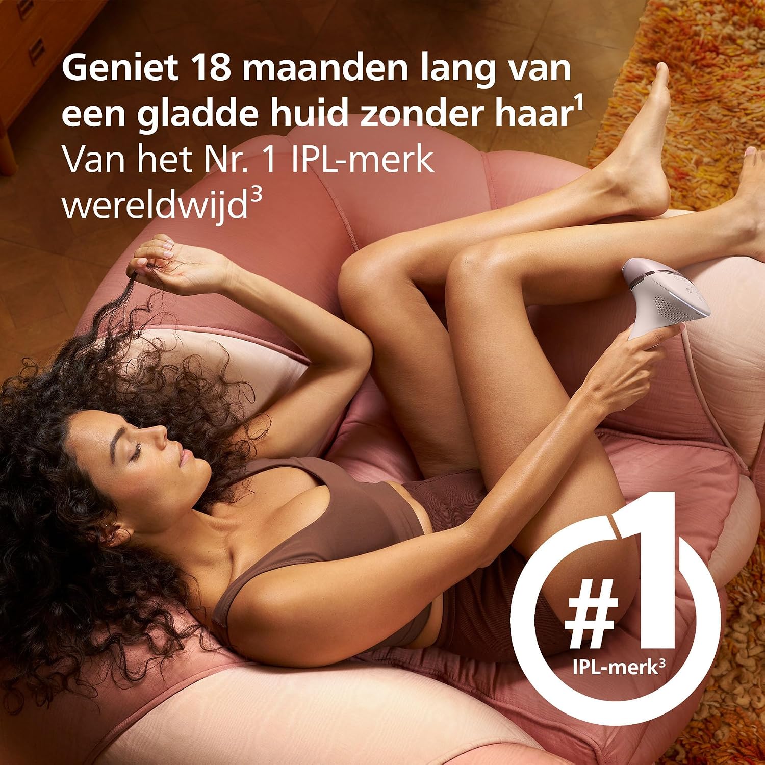 Detalle 2 de Philips Lumea 9000-serie BRI957/00 IPL-ontharingsapparaat met SenseIQ