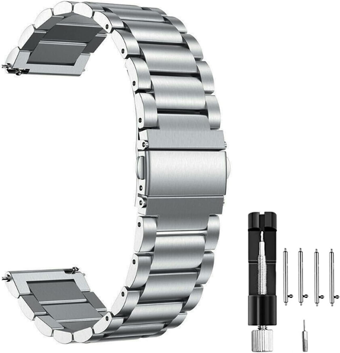 Detalle de MUENShop 22mm Metal Watch Strap