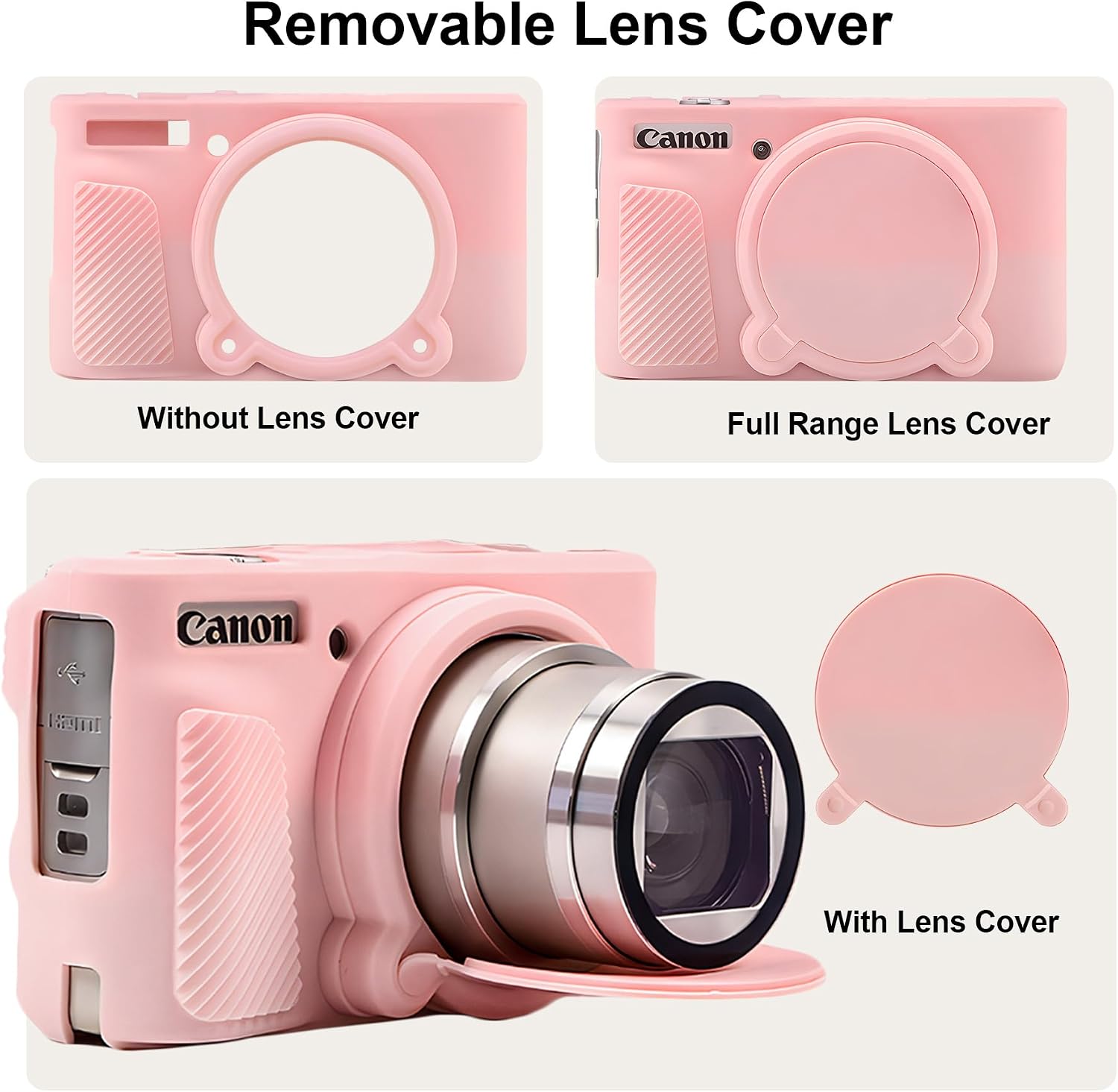 Thumbnail 4 de BOVKE Silicone Case for Canon SX740 SX730