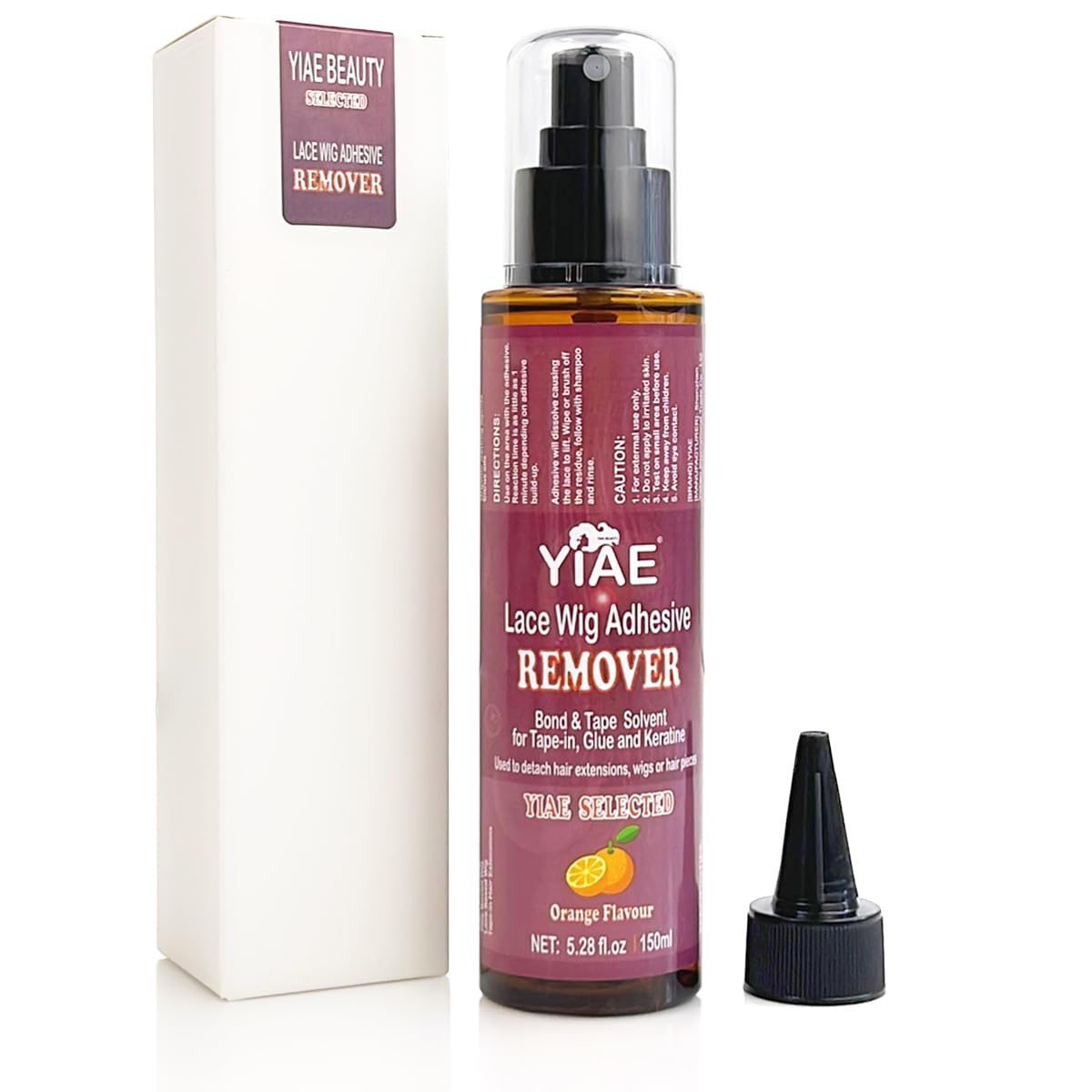 Detalle de YIAE Bonding Löser für Extensions (150 ml) – Schnelle, schonende Tape- und Kleberentfernung