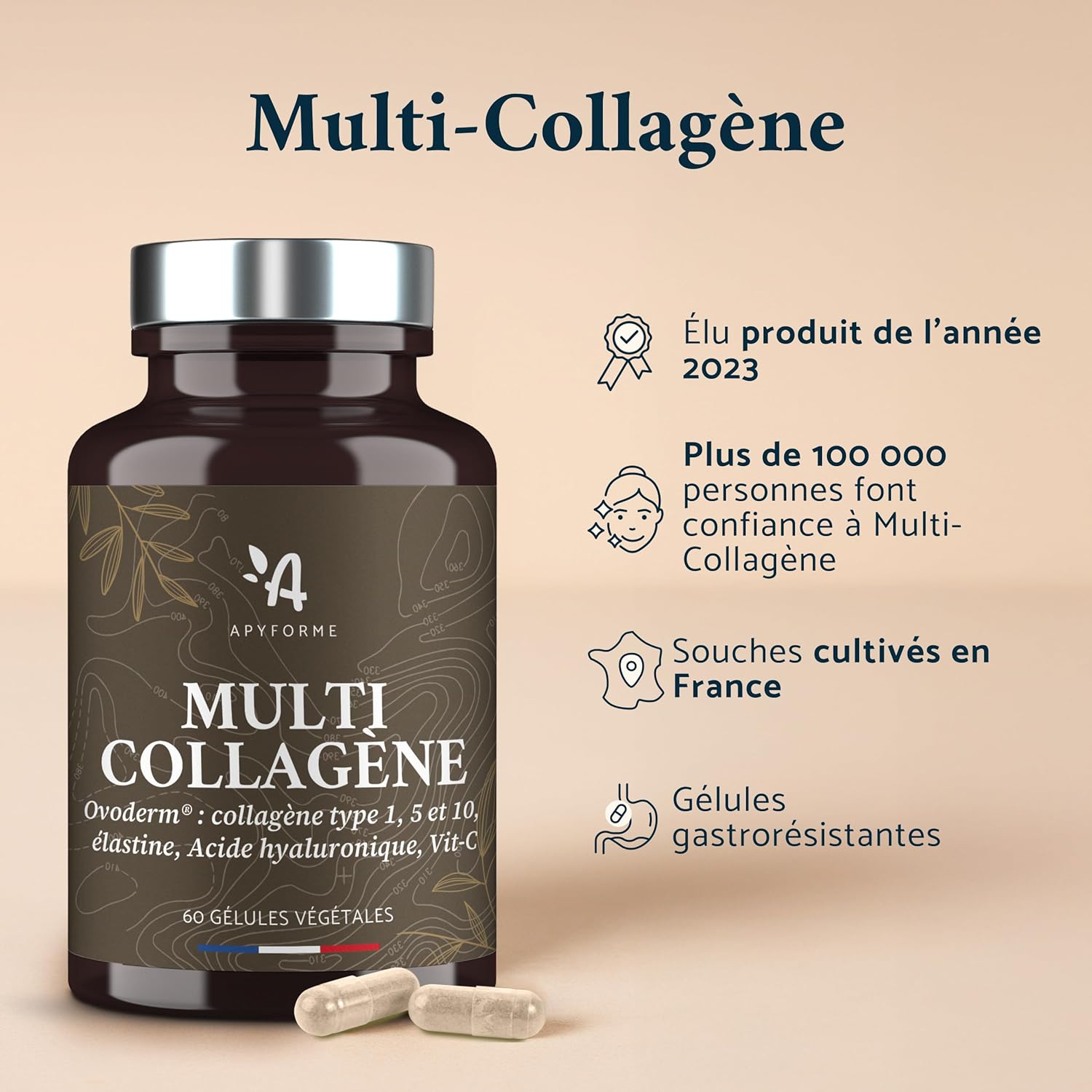 Thumbnail 4 de Collagène breveté 60 gélules 💊