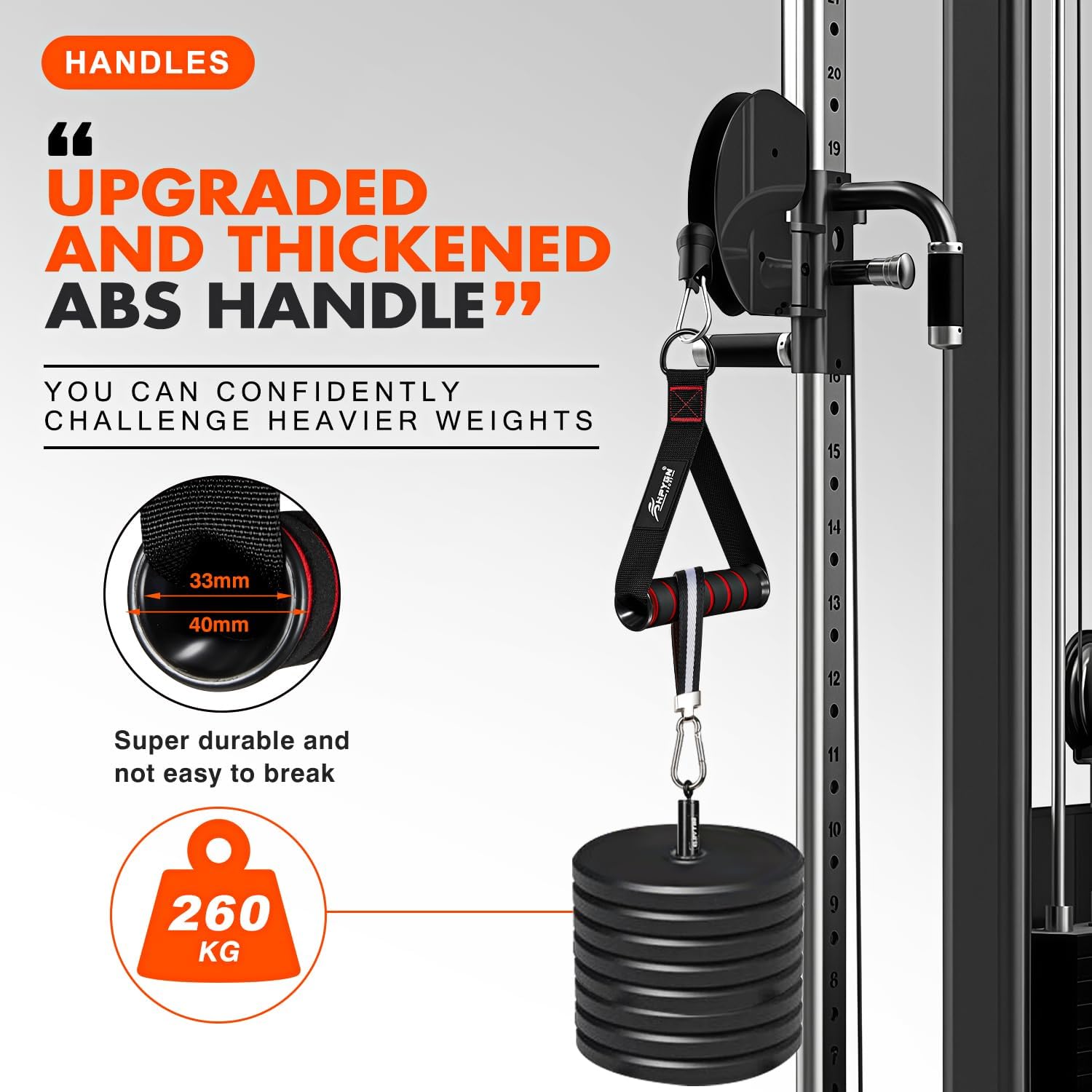 Detalle de HPYGN Exercise Handles Nylon