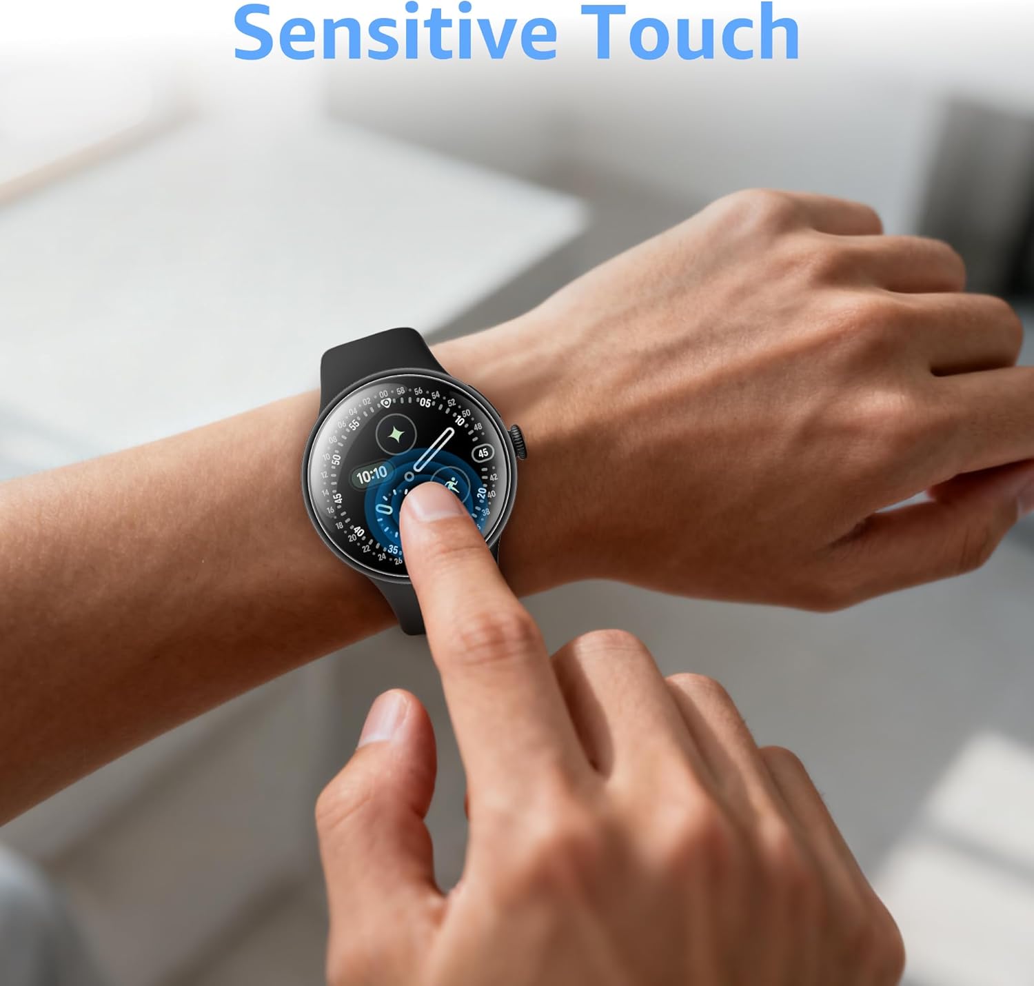 Thumbnail 4 de Tiorecime 8 Pack TPU Screen Protectors for Google Pixel Watch 4/3 45mm