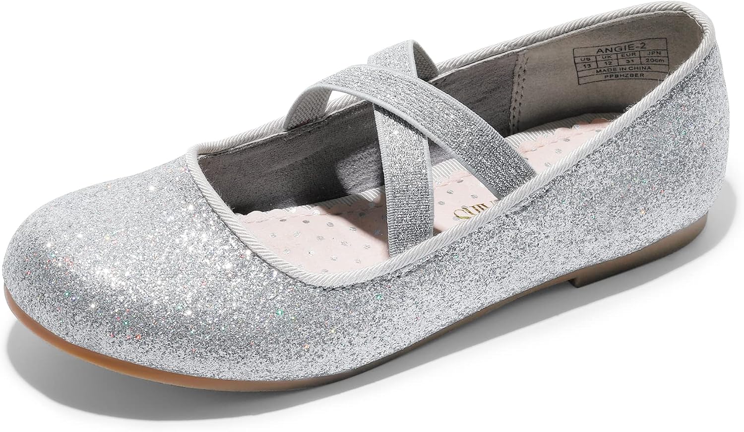 Thumbnail 6 de Dream Pairs Bambini Ballerine Mary Jane Angie-2: glitterate, comode e versatili per feste e principesse