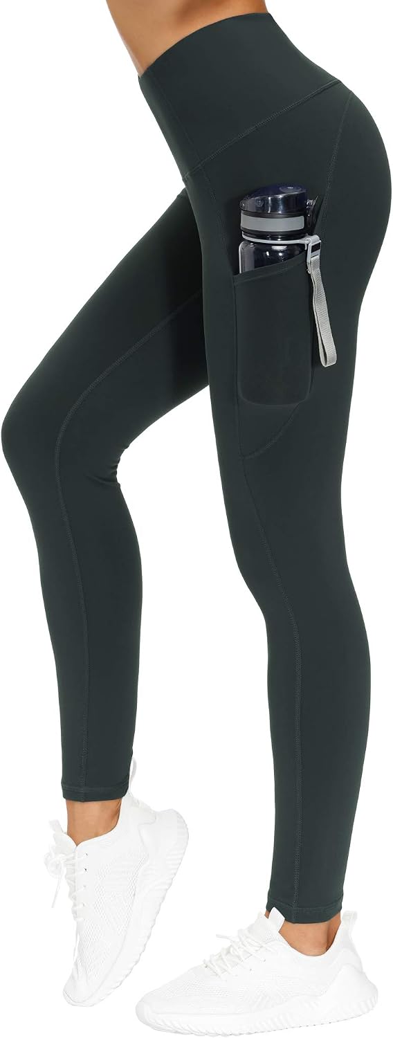Thumbnail 4 de THE GYM PEOPLE Leggings: High-Waist 3/4 Gym Leggings with Pockets