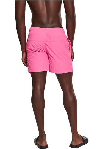 Detalle 2 de URBAN CLASSICS Bañador para Hombre Estilo Moderno: bermudas cortos de secado rápido (XS-5XL)