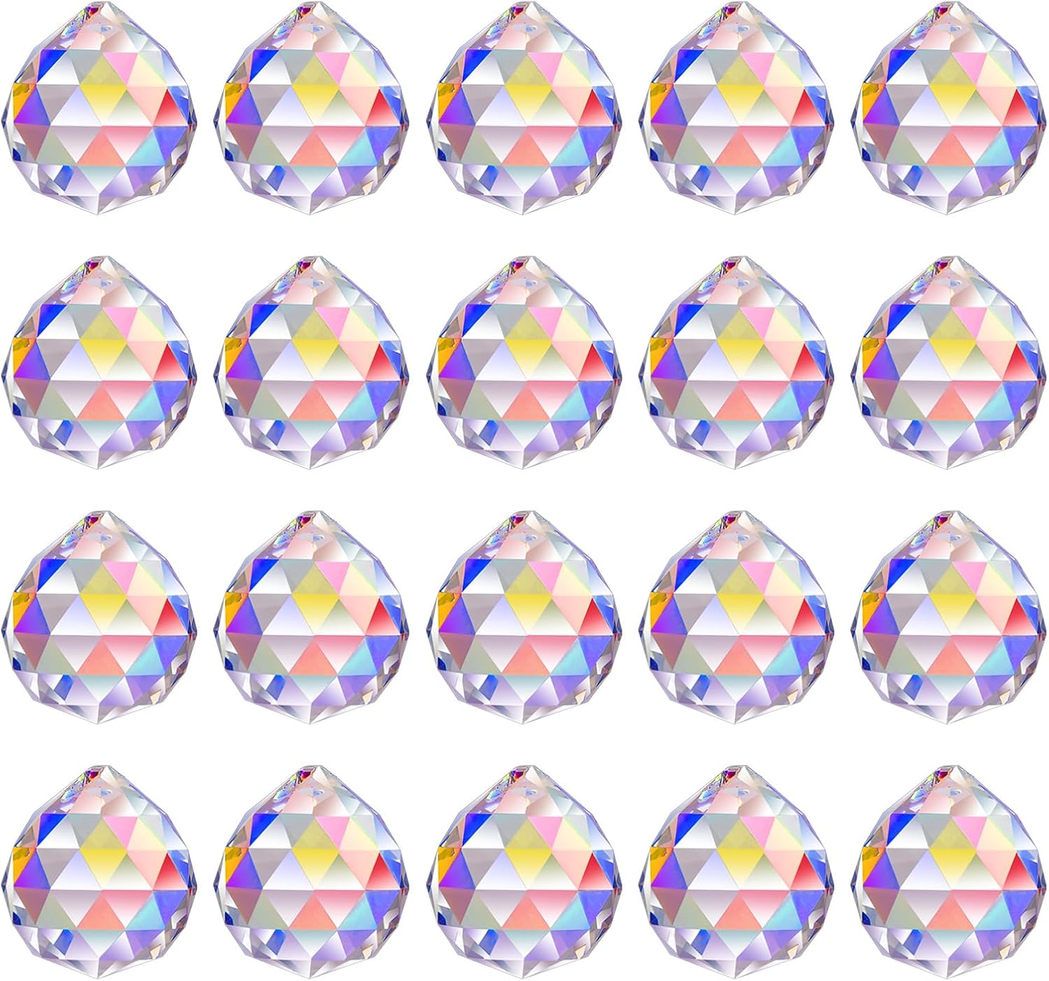 Thumbnail 6 de MerryNine Kristall Sonnenfänger 30 mm 20 Stück