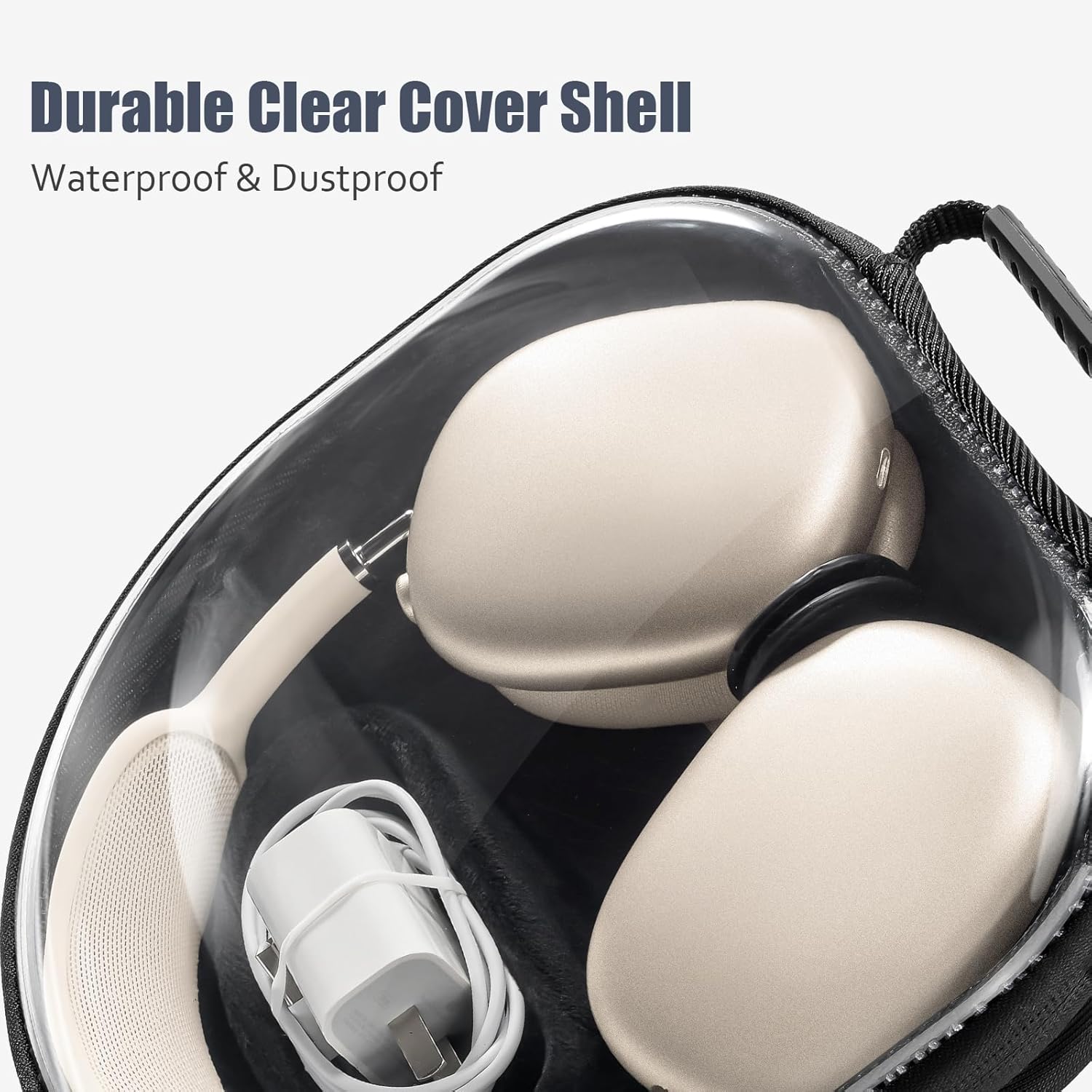 Thumbnail 3 de ProCase Kopfhörerhülle für AirPods Max (2020) – wasserdichte Reisetasche mit Schlafmodus, schwarz